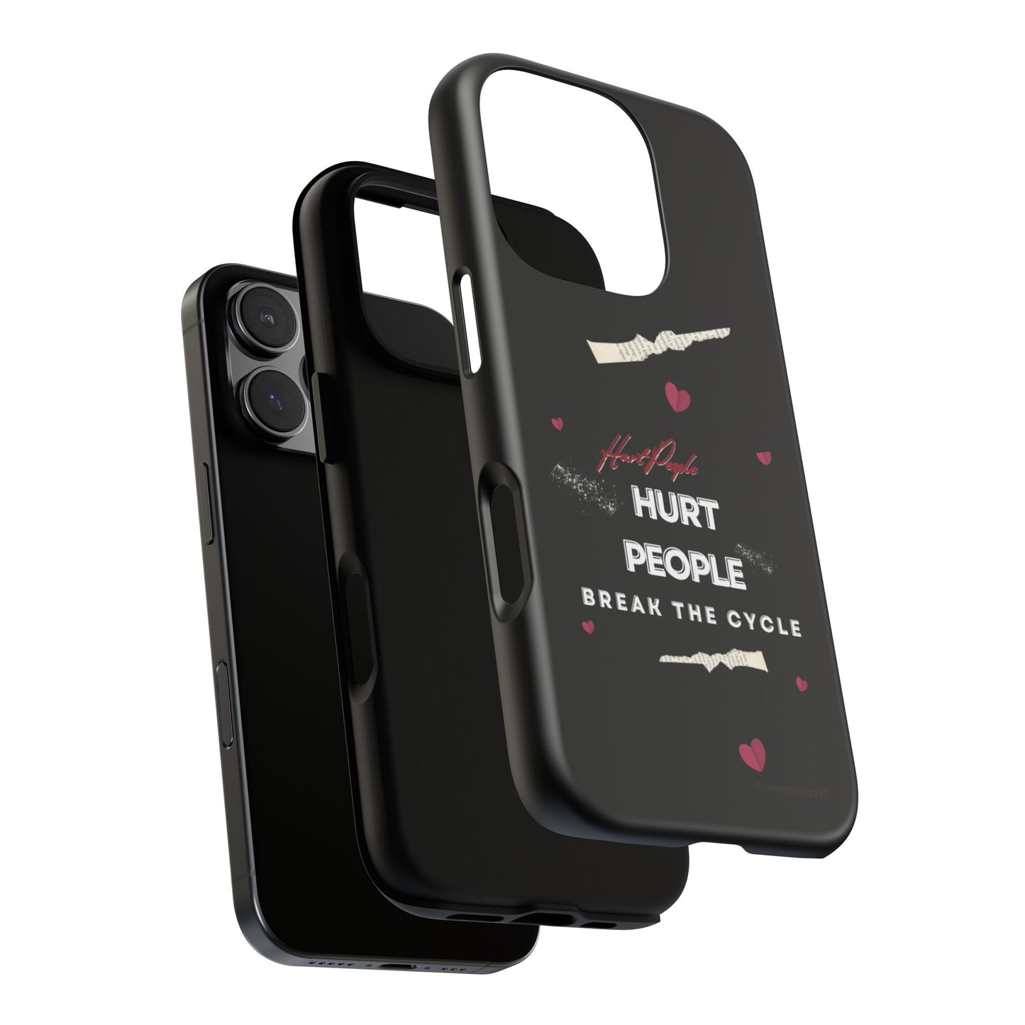 Tough Cases Phone Case - Hurt People | Hurt People, Break the Cycle