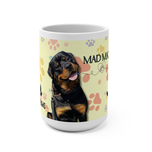 Customizable Dog Mug – Personalized Pet Lover Gift, 11oz Ceramic Coffee Cup
