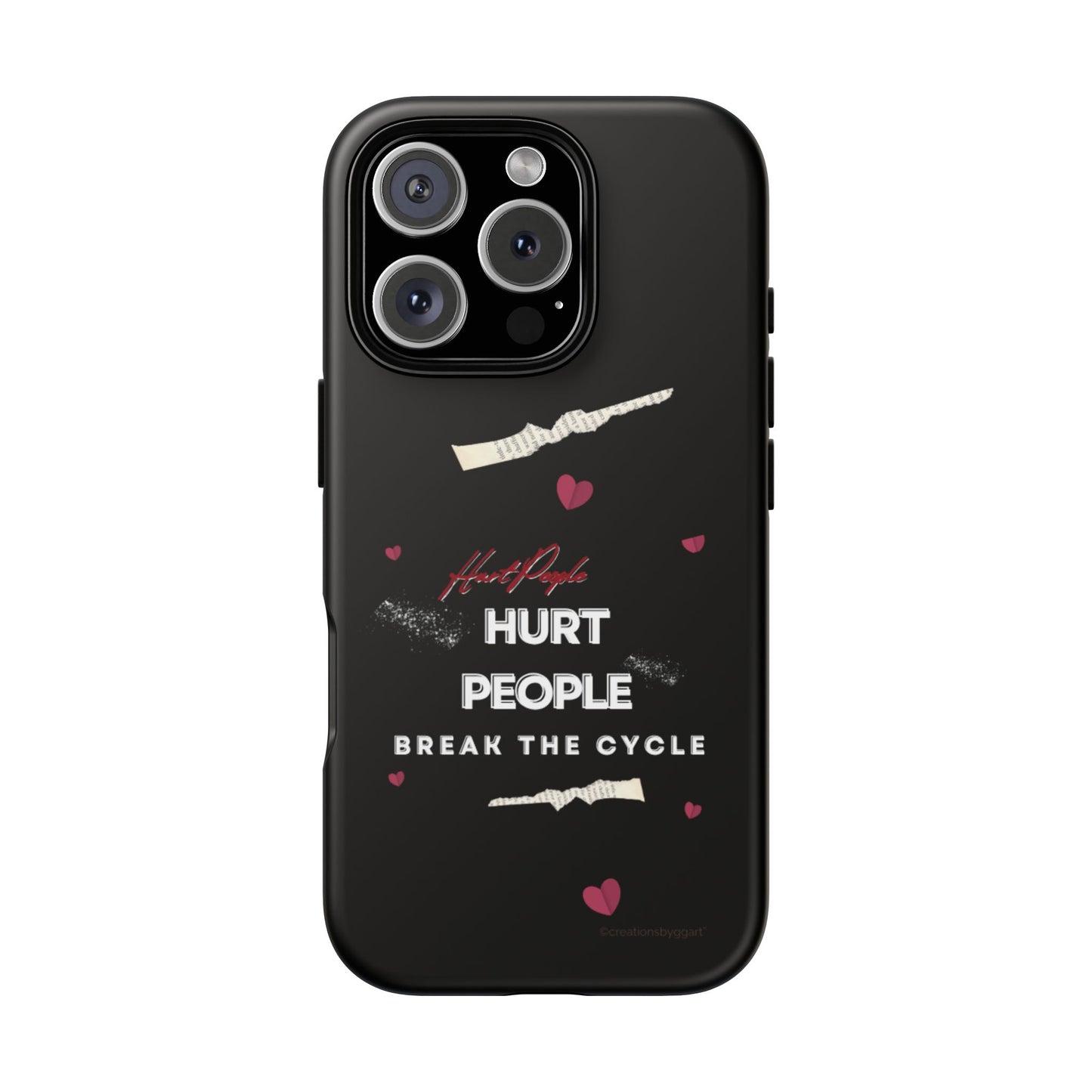 Tough Cases Phone Case - Hurt People | Hurt People, Break the Cycle