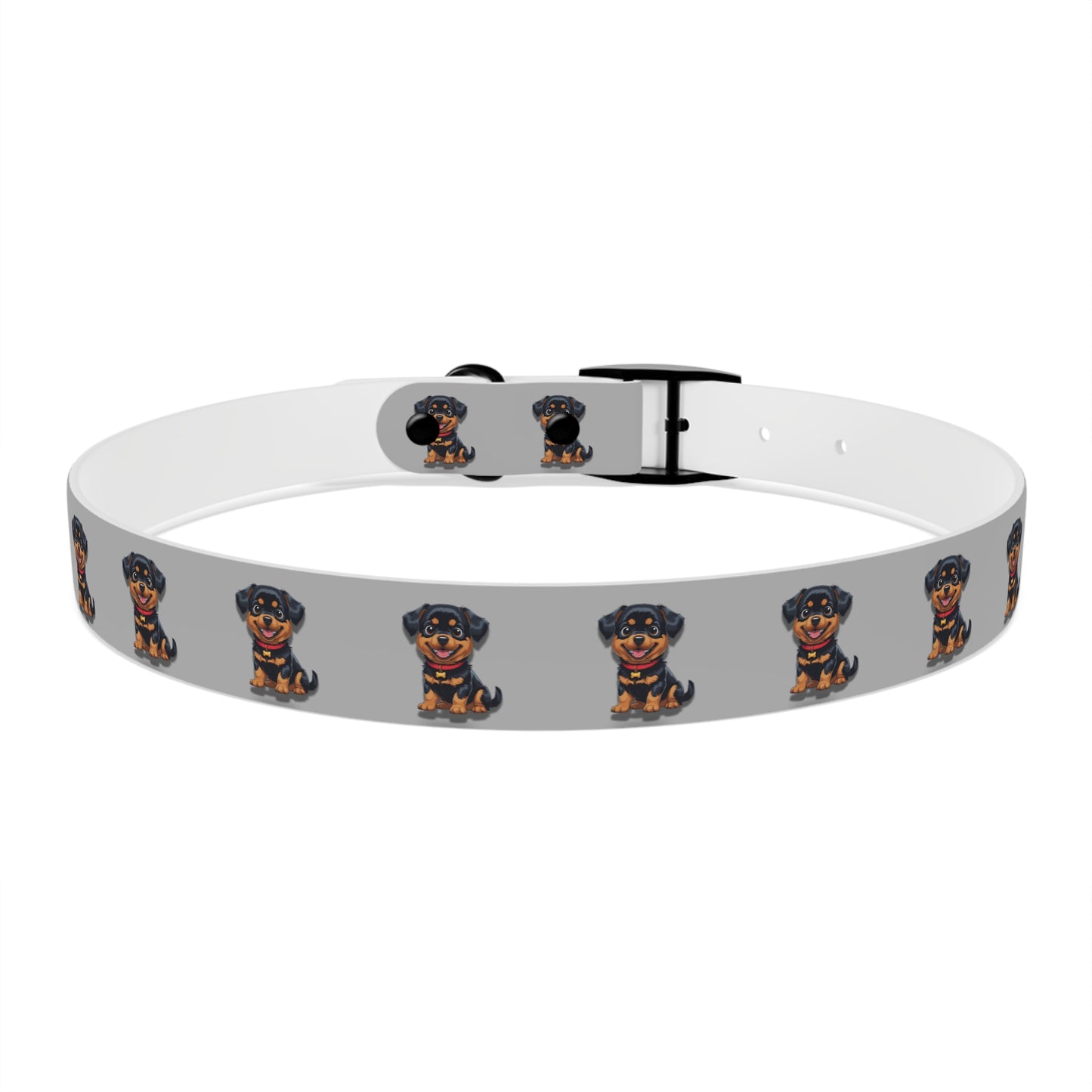 Rottweiler Pattern Dog Collar, Cute Pet Accessory, Dog Lover's Gift, Halloween Pet Costume, Stylish Dog Gear