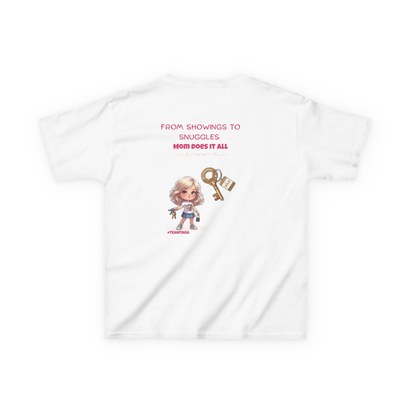 Kids Mother's Helper Tee - Fun Casual Wear for Little Helpers, Gift for Moms, Birthday, Everyday Wear, Kids Fashion