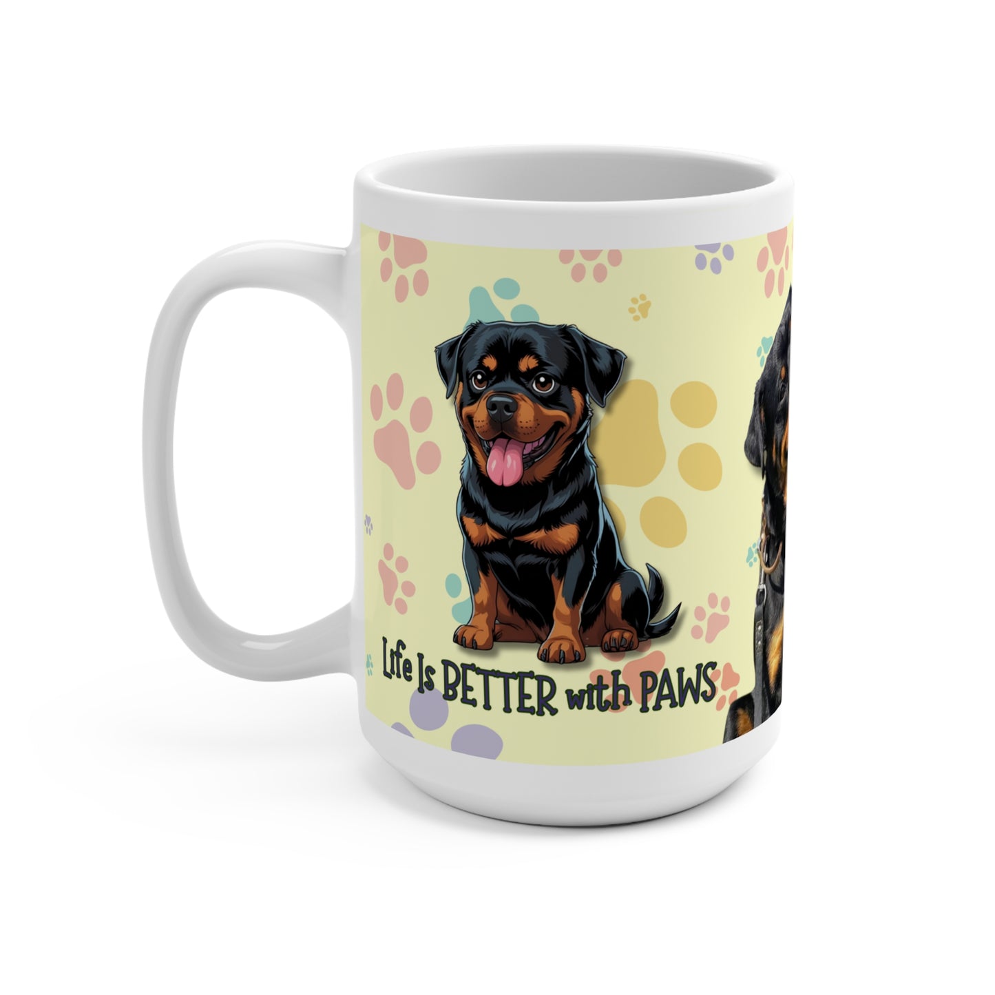 Customizable Dog Mug – Personalized Pet Lover Gift, 11oz Ceramic Coffee Cup