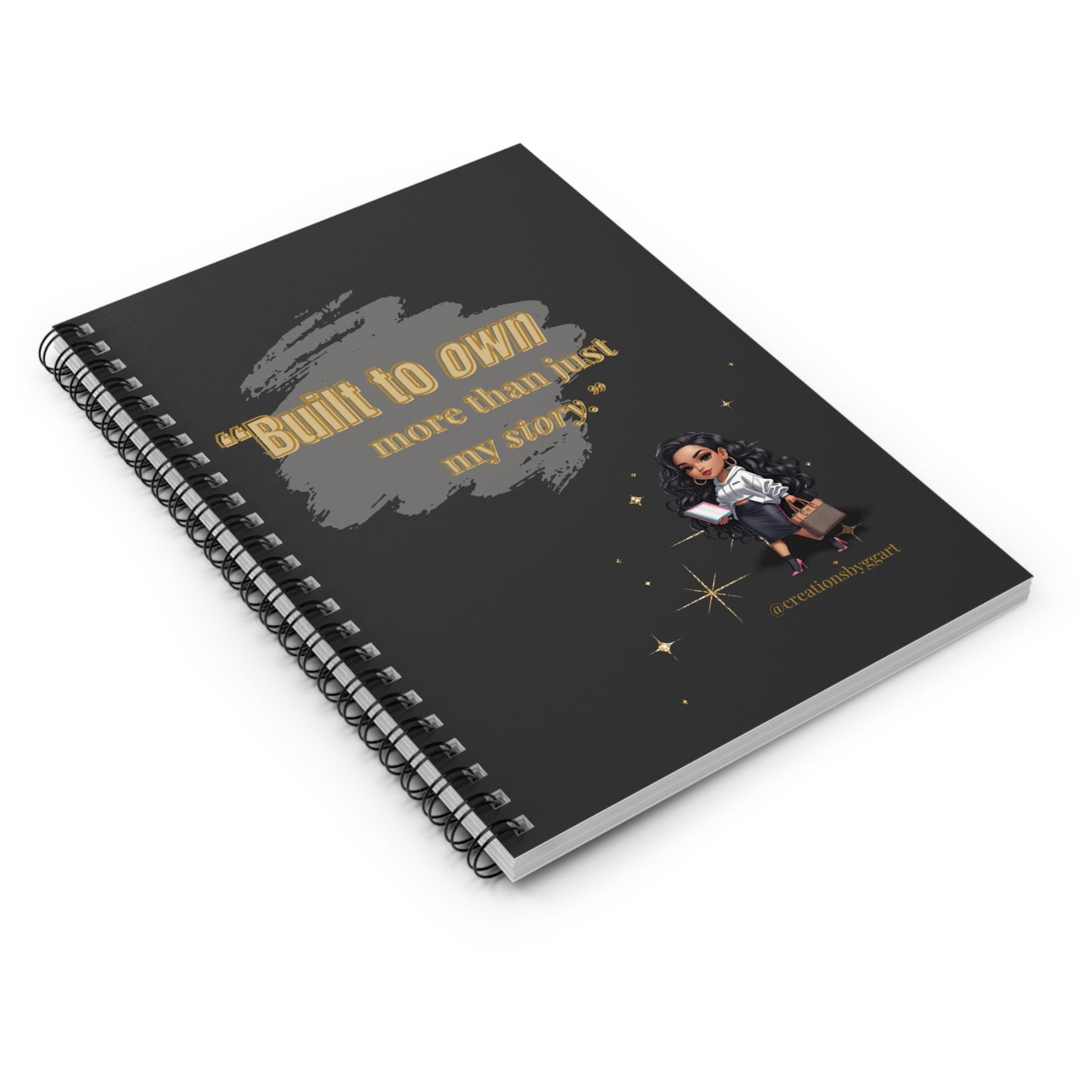 “Your Story Matters” Spiral Notebook – Inspirational 6x8 Writing Journal with Quote