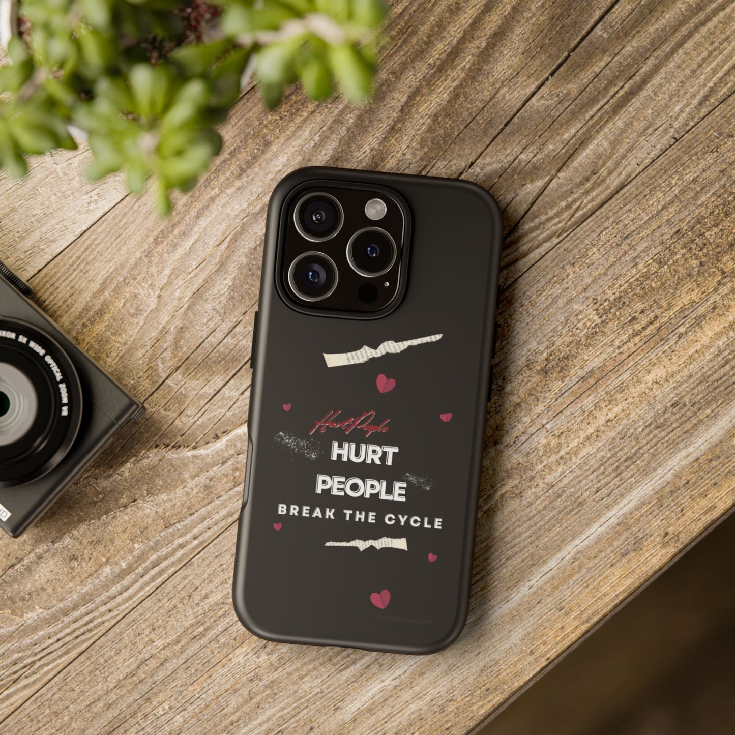 Tough Cases Phone Case - Hurt People | Hurt People, Break the Cycle