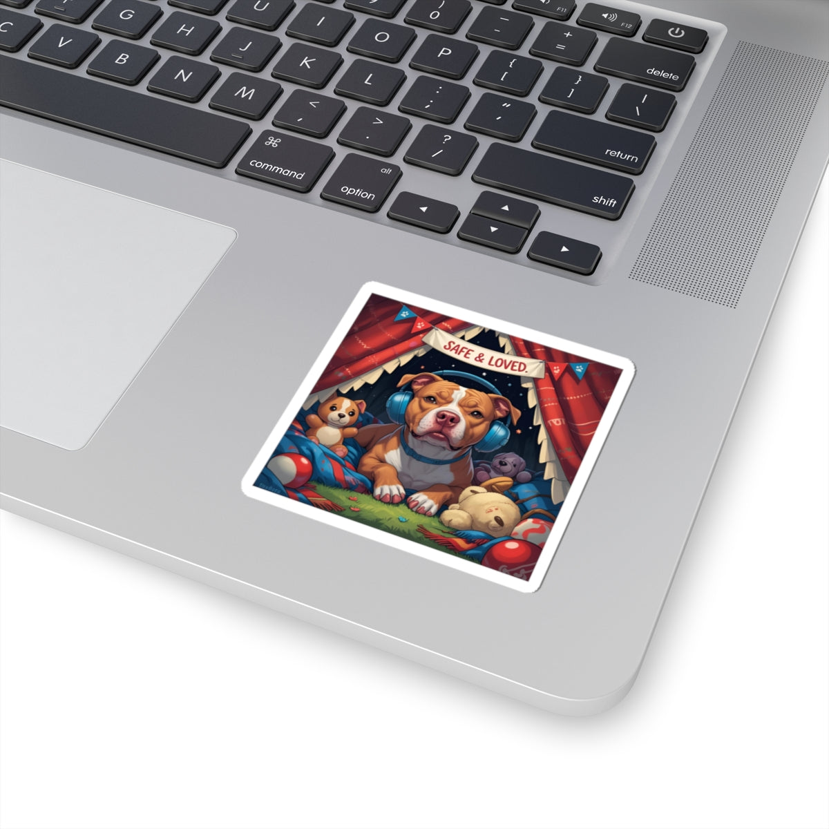 Chibi Dog Kiss-Cut Stickers ā Heartwarming Pet Art, Laptop Decor, Journal Stickers for Dog Moms