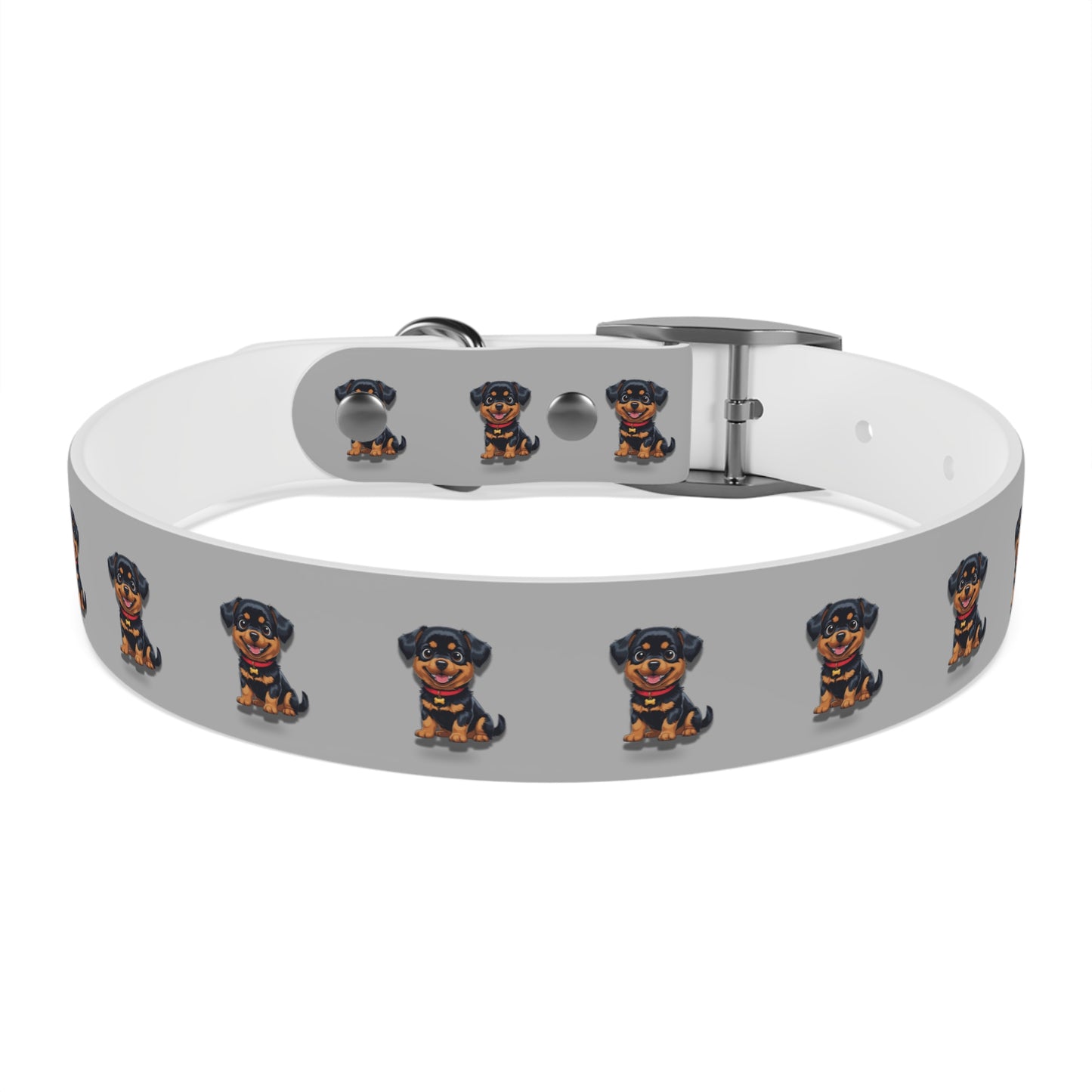 Rottweiler Pattern Dog Collar, Cute Pet Accessory, Dog Lover's Gift, Halloween Pet Costume, Stylish Dog Gear