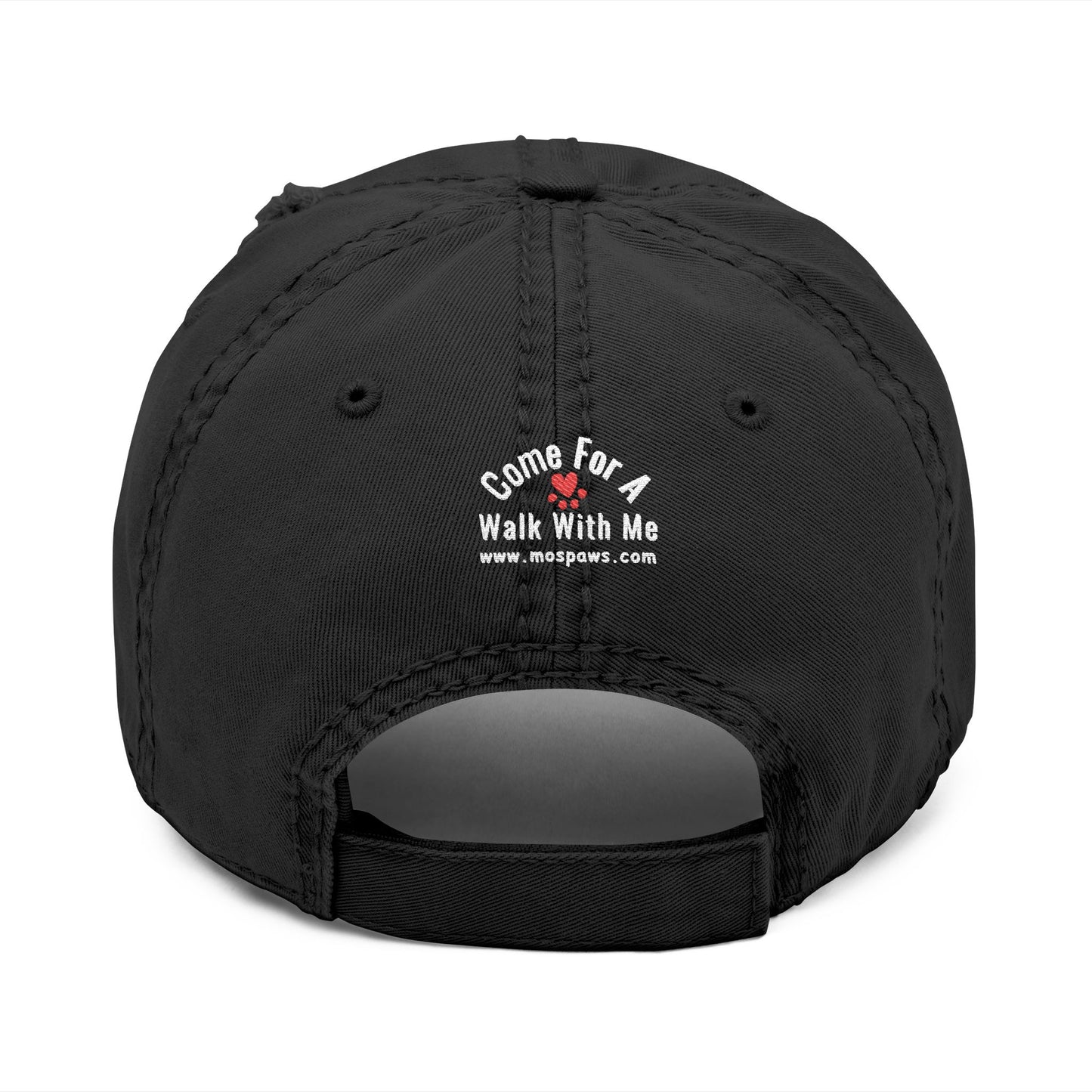 Distressed Embroidered Hat