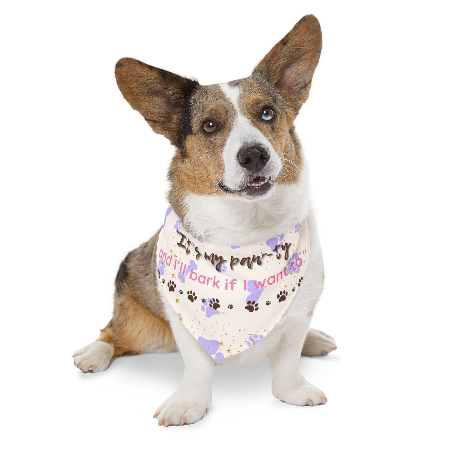 It’s My Paw-ty and I’ll Bark If I Want To – Pet Bandana