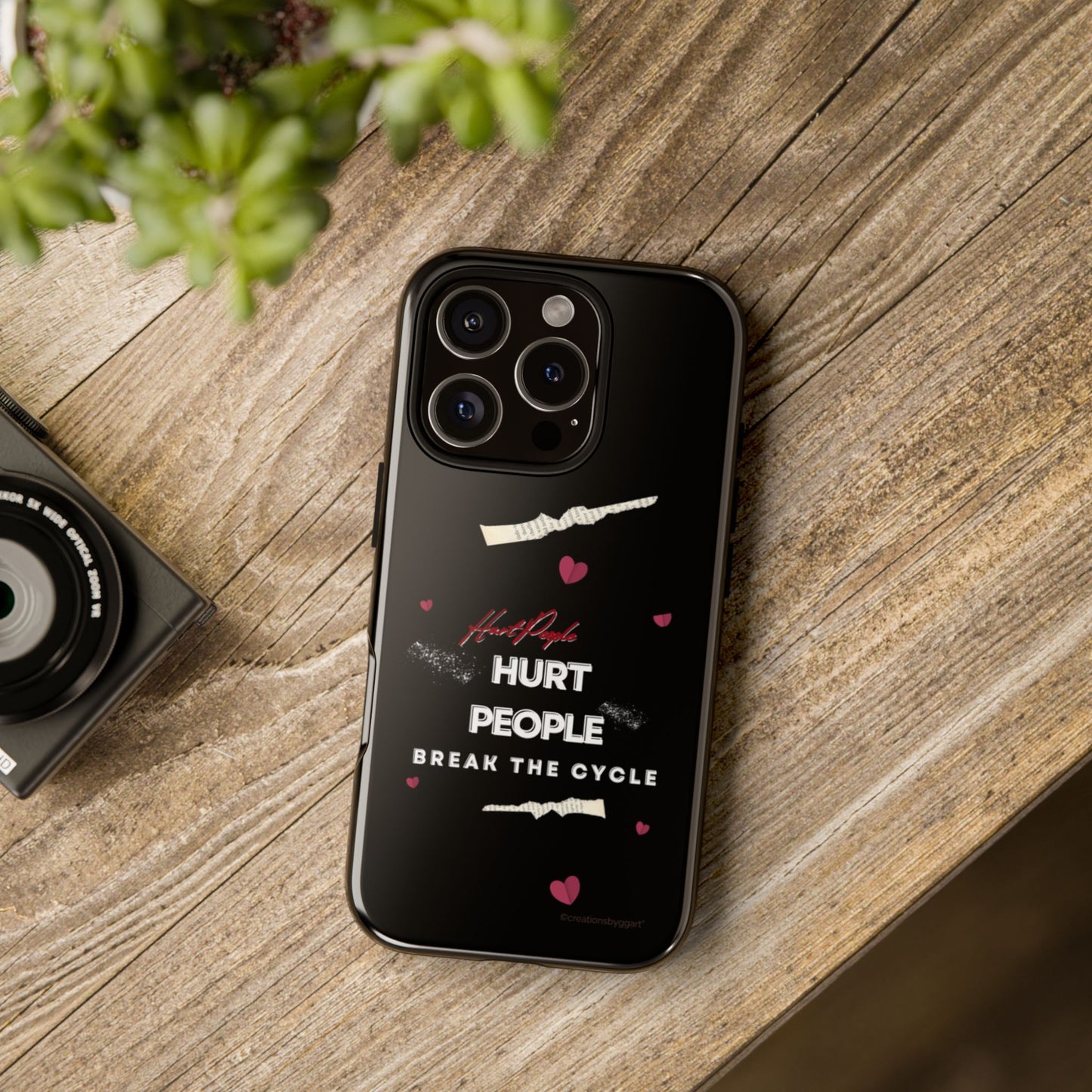 Tough Cases Phone Case - Hurt People | Hurt People, Break the Cycle