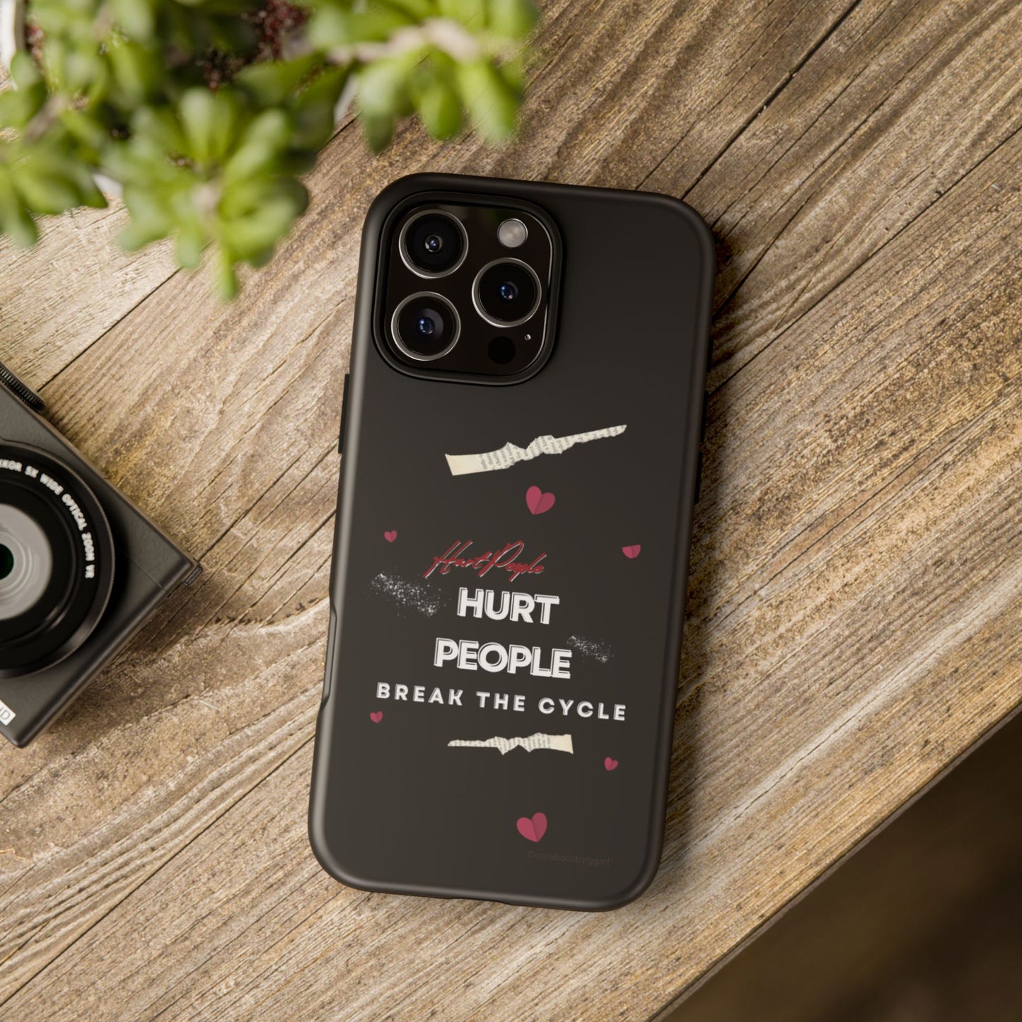 Tough Cases Phone Case - Hurt People | Hurt People, Break the Cycle