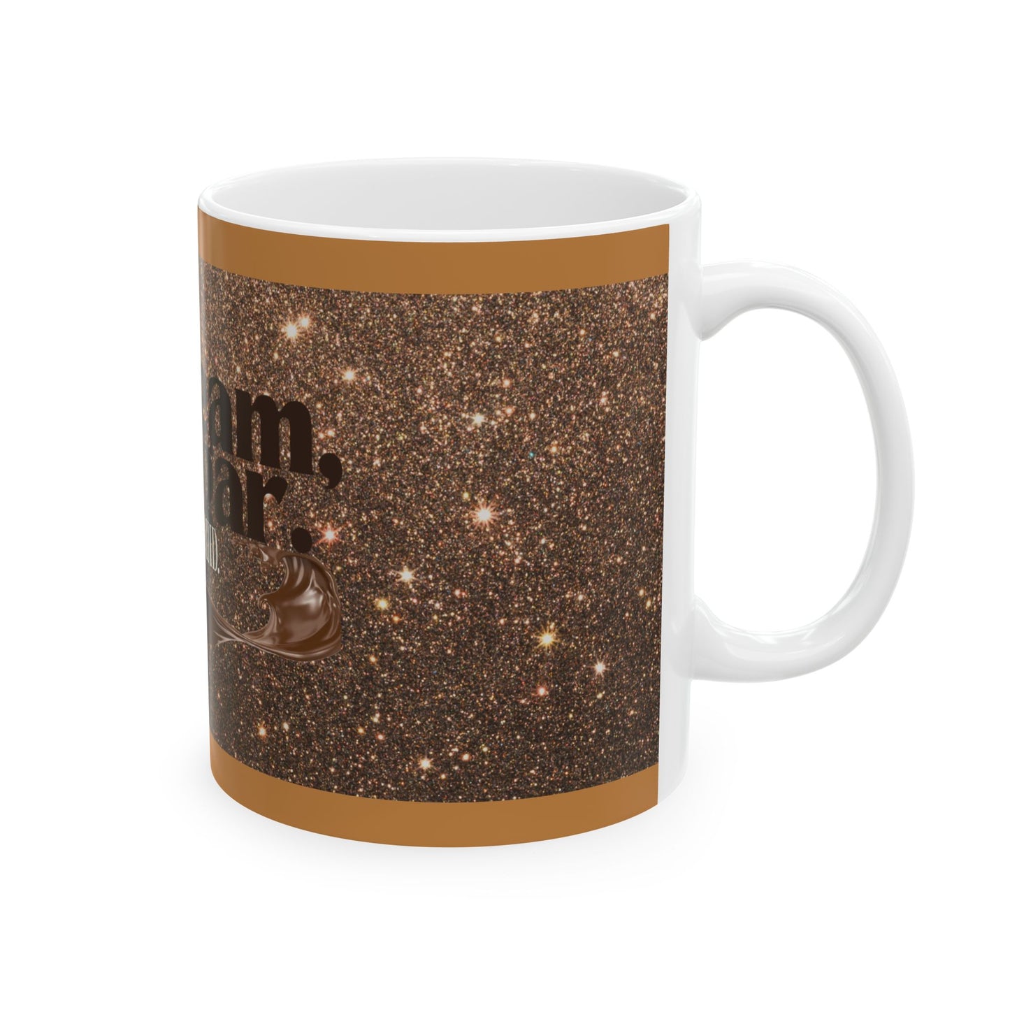 No Cream No Sugar Mug, Motivational Gift, Unique Drinkware, Coffee Lovers Gift, Coffee Addict Mug, Just Grind