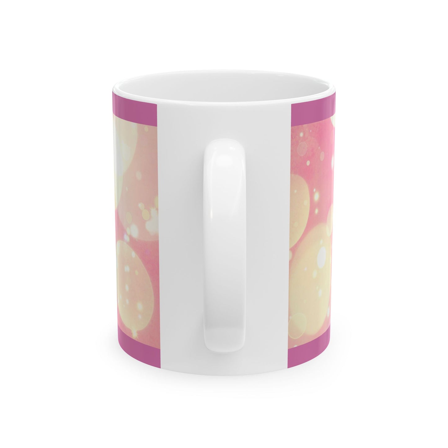 Hustling in Peace Mug - Motivational Ceramic Cup for Coffee, Tea, Gifts, Inspirational Home Decor, Self-Care Essentials