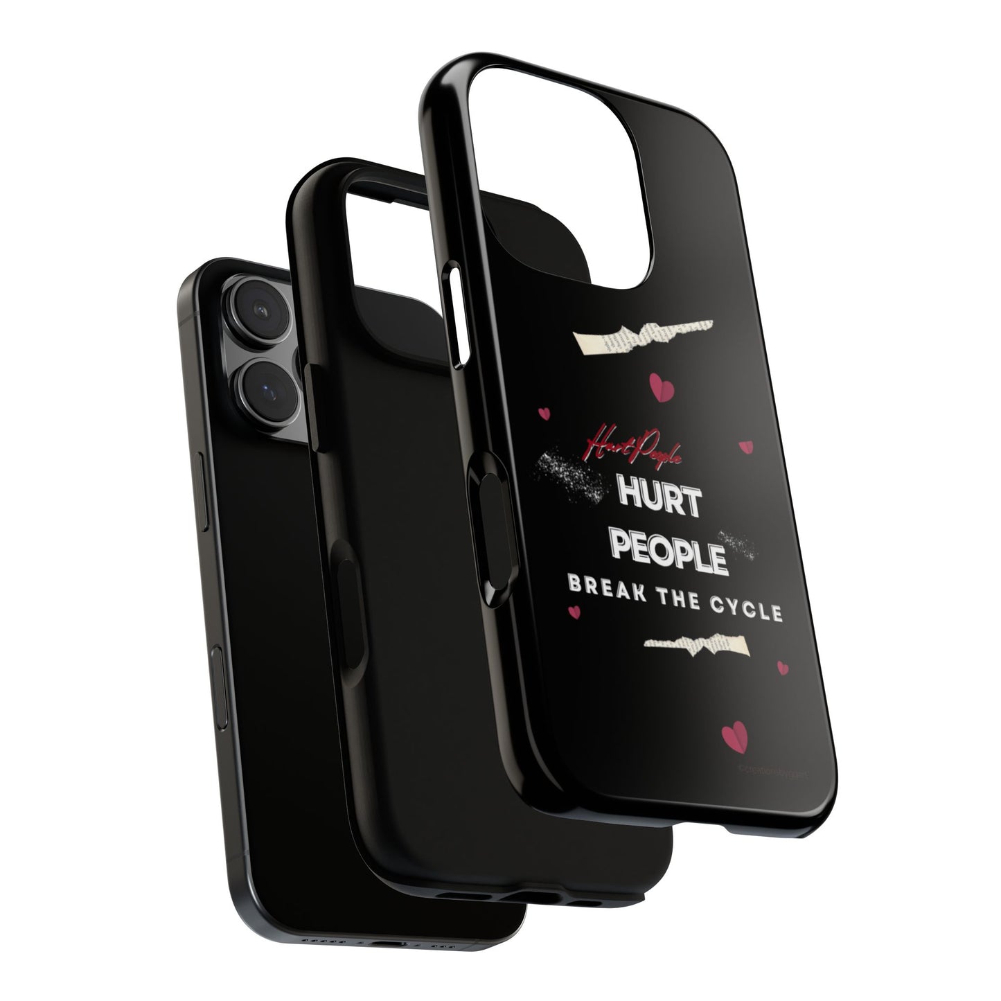 Tough Cases Phone Case - Hurt People | Hurt People, Break the Cycle