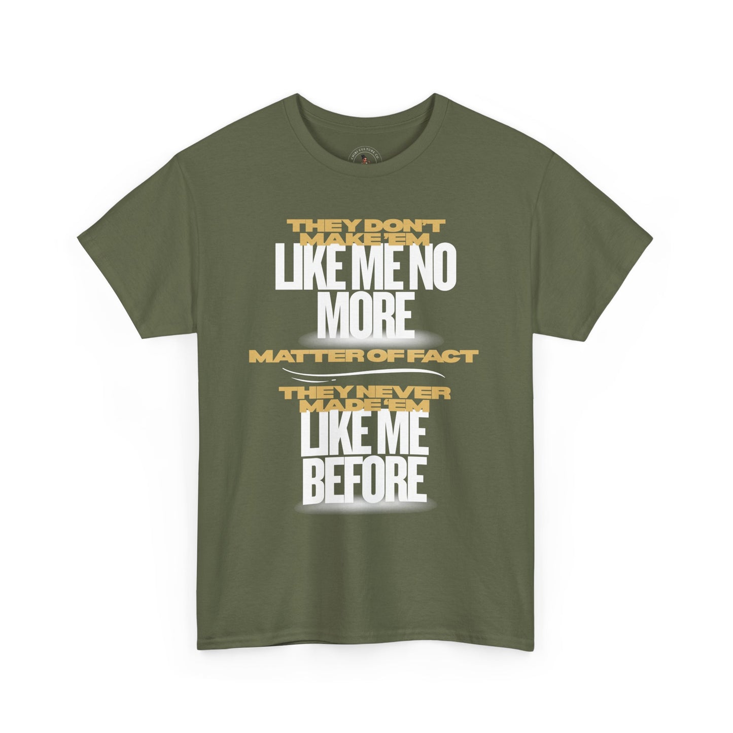 They Don’t Make ’Em Like Me Black Tee – Urban Confidence Quote Shirt | Chibi Culture Co.