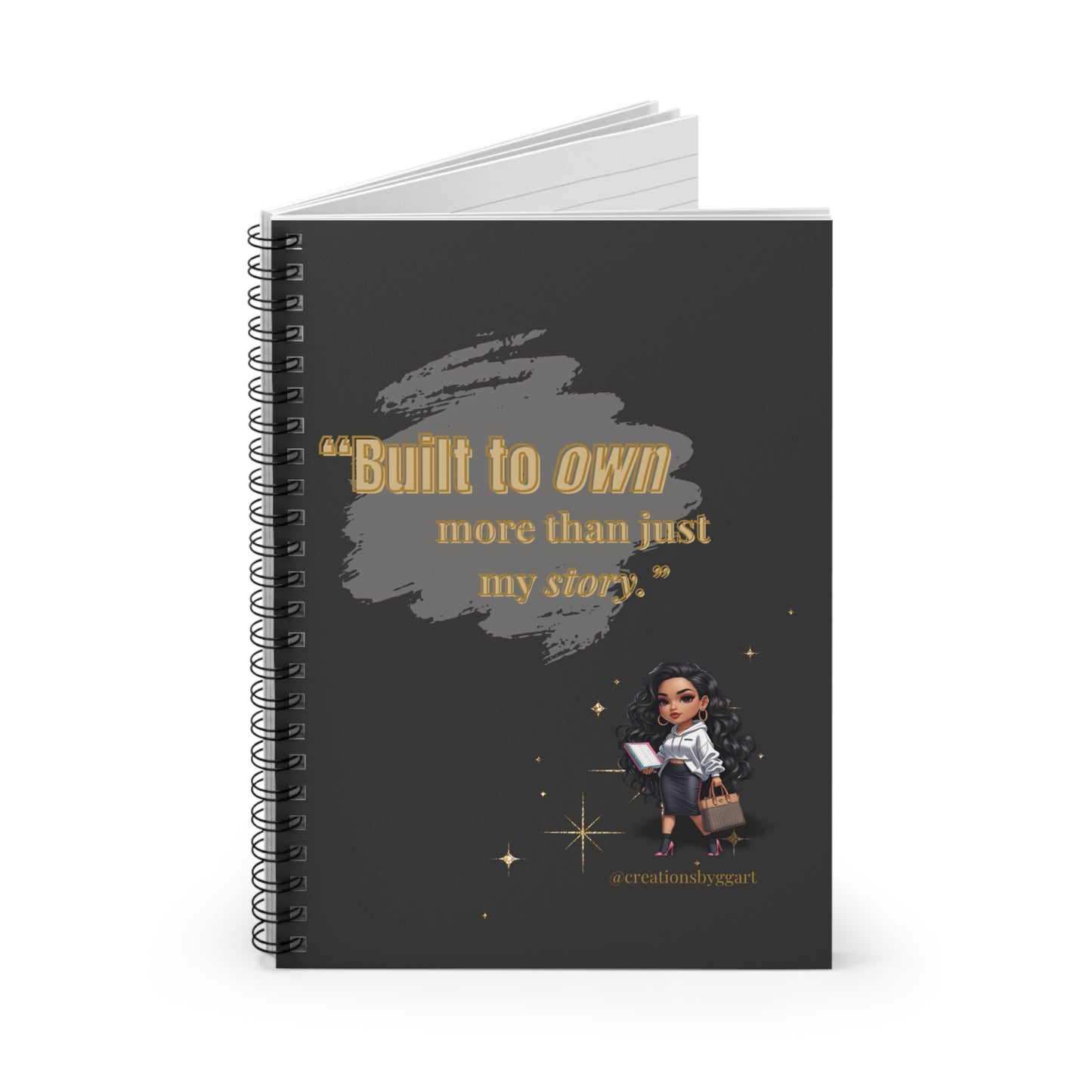 “Your Story Matters” Spiral Notebook – Inspirational 6x8 Writing Journal with Quote