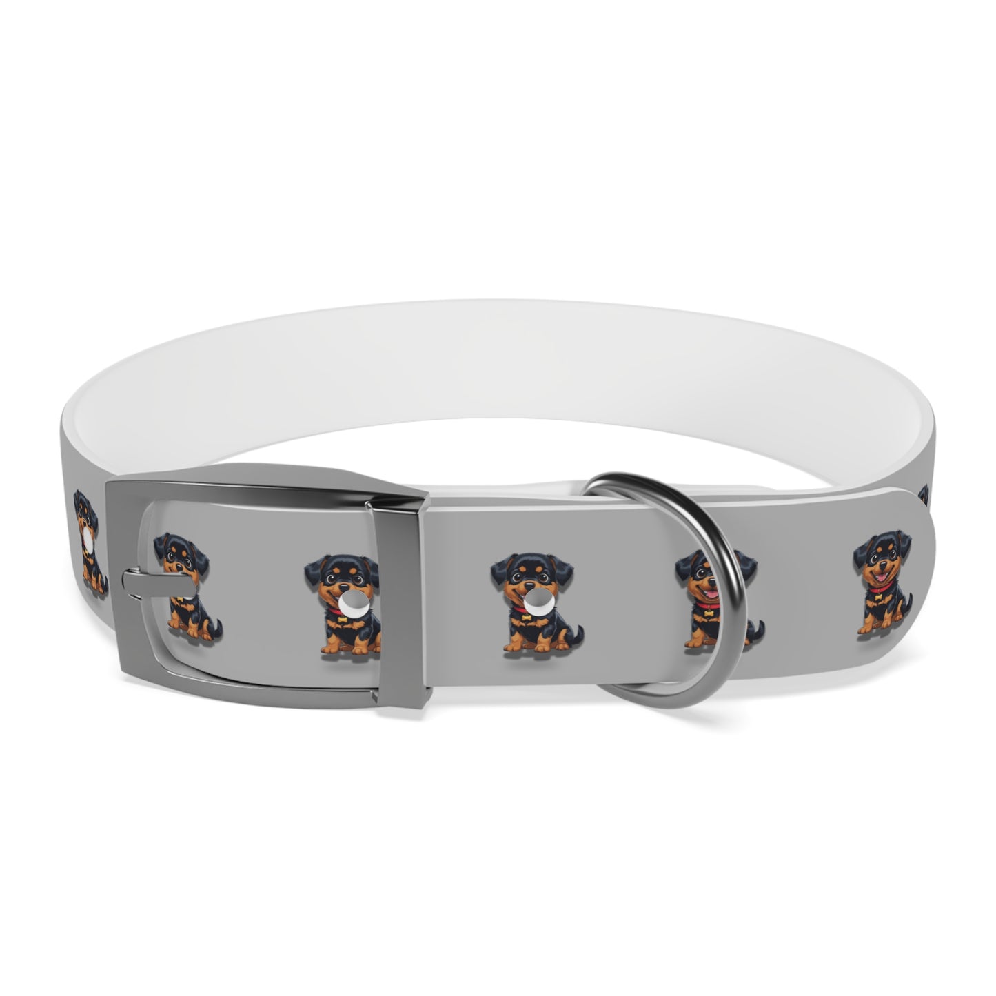 Rottweiler Pattern Dog Collar, Cute Pet Accessory, Dog Lover's Gift, Halloween Pet Costume, Stylish Dog Gear
