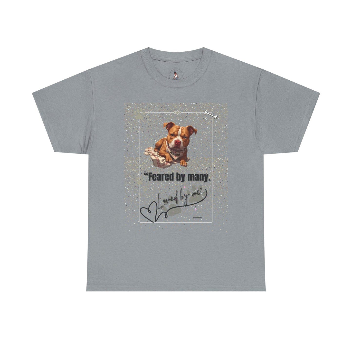 Fearless Dog Lover Tee, Comfortable Pet Lover Shirt, Funny Animal T-Shirt, Gift for Dog Parents, Cute Pet Adoption Tee