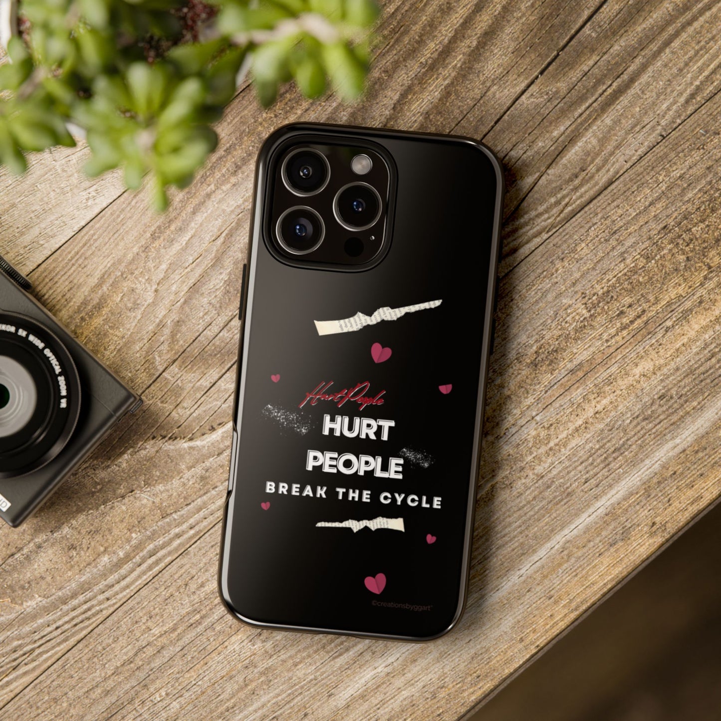 Tough Cases Phone Case - Hurt People | Hurt People, Break the Cycle