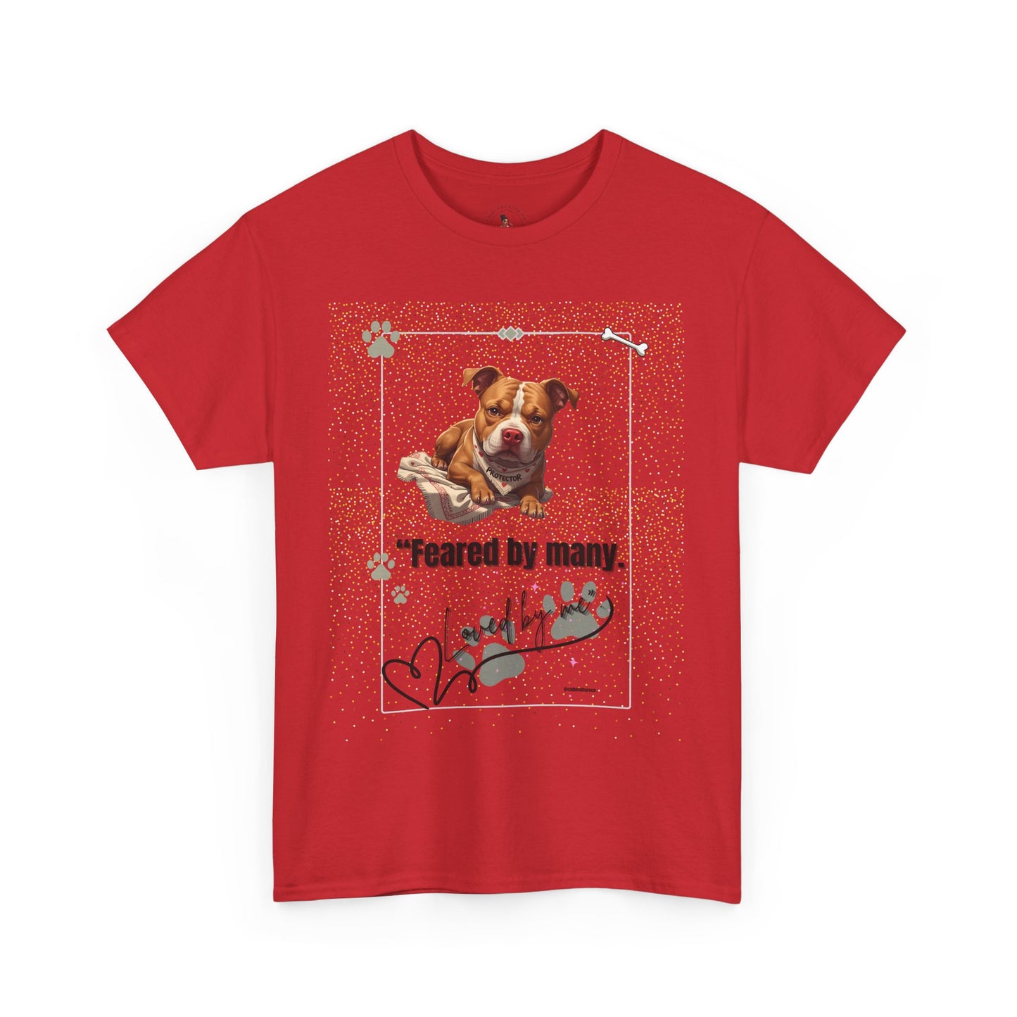 Fearless Dog Lover Tee, Comfortable Pet Lover Shirt, Funny Animal T-Shirt, Gift for Dog Parents, Cute Pet Adoption Tee