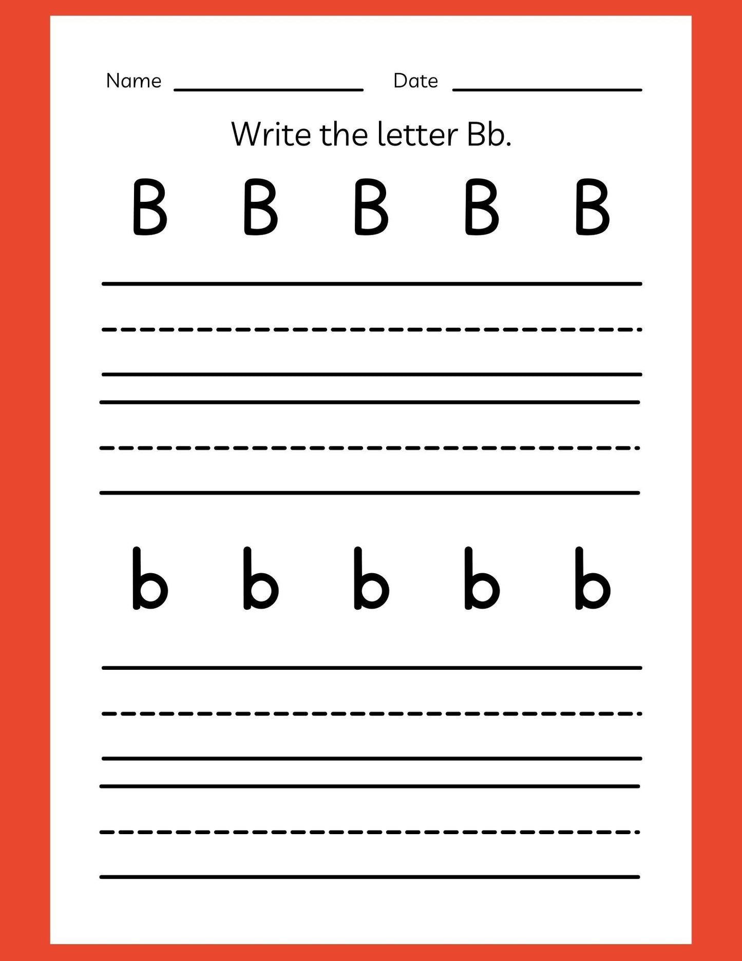 Preschool Alphabet Book – 108 Pages of Fun & Learning!