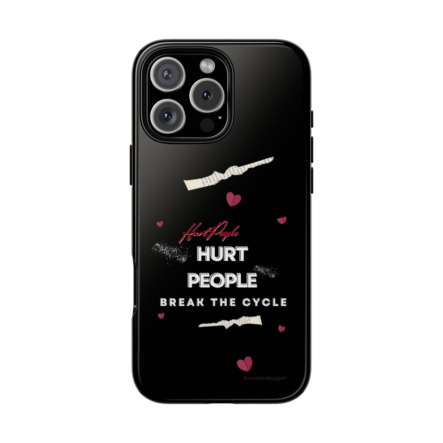 Tough Cases Phone Case - Hurt People | Hurt People, Break the Cycle