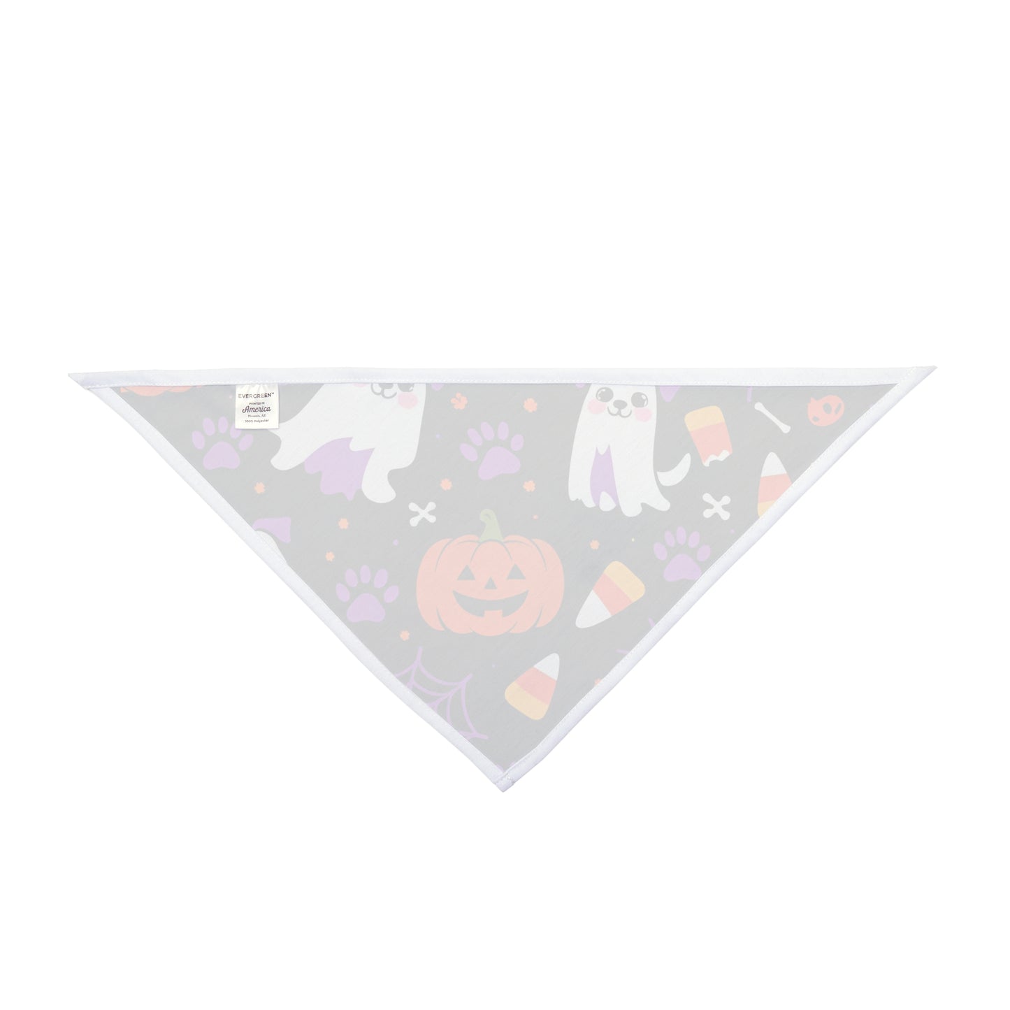 Spooky Pet Bandana for Halloween, Dog and Cat Costume Accessory, Halloween Dog Scarf, Pet Halloween Gear, Pumpkin Bandana, Cute Pet Apparel