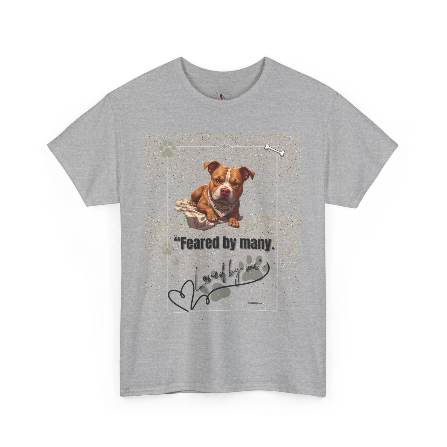 Fearless Dog Lover Tee, Comfortable Pet Lover Shirt, Funny Animal T-Shirt, Gift for Dog Parents, Cute Pet Adoption Tee