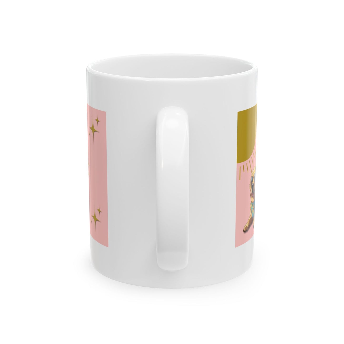 Sun's Out Butterfly Mug – Summer Ceramic Coffee Cup | Fun Gift for Her, Tea Lover Mug, Warm Weather Vibes