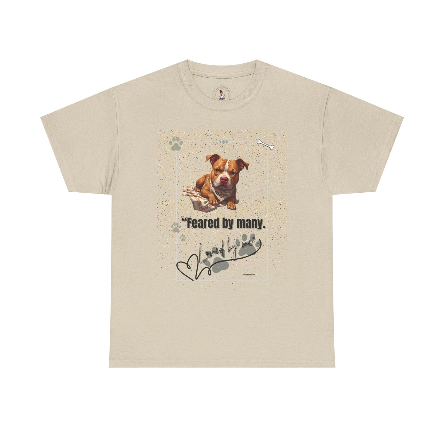 Fearless Dog Lover Tee, Comfortable Pet Lover Shirt, Funny Animal T-Shirt, Gift for Dog Parents, Cute Pet Adoption Tee