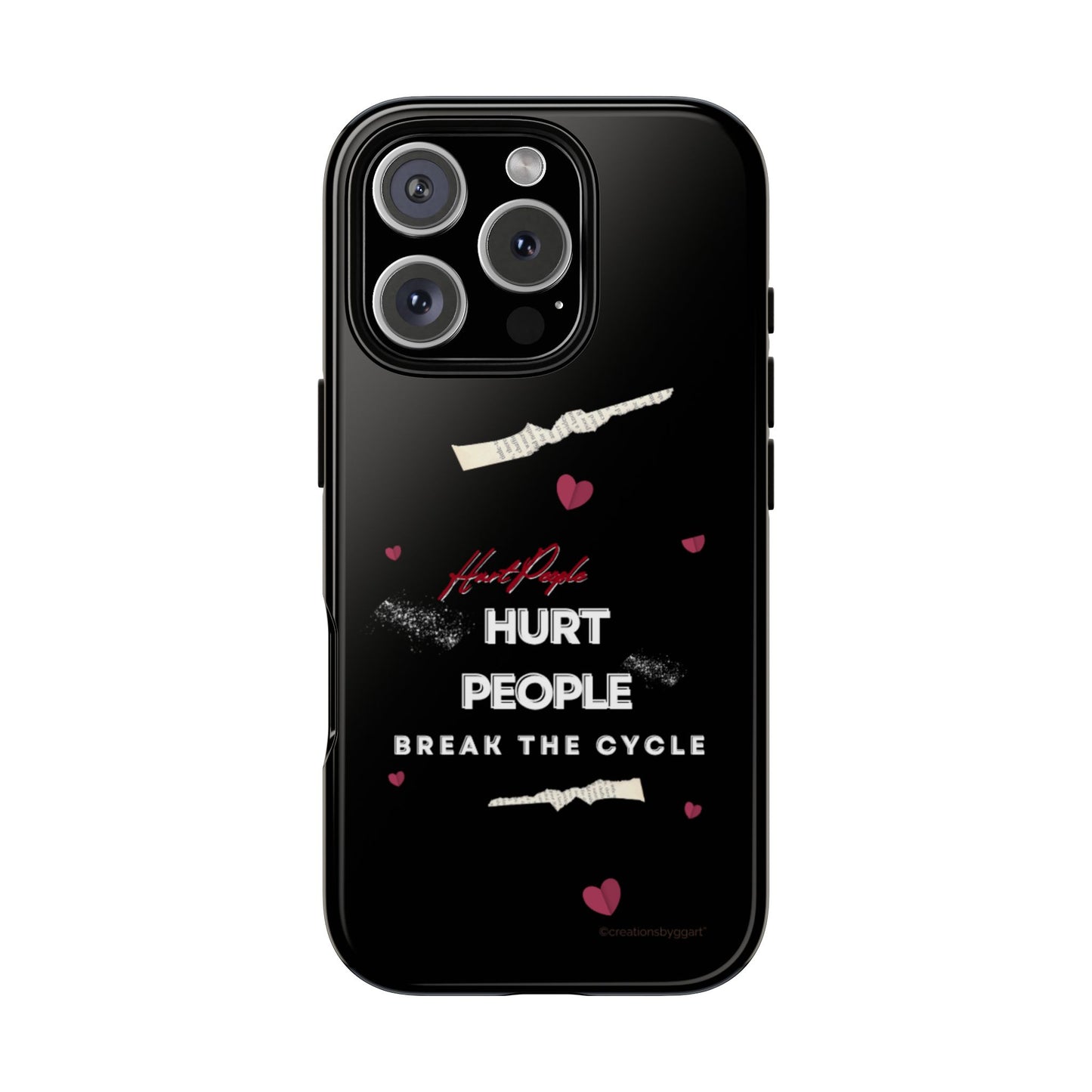 Tough Cases Phone Case - Hurt People | Hurt People, Break the Cycle