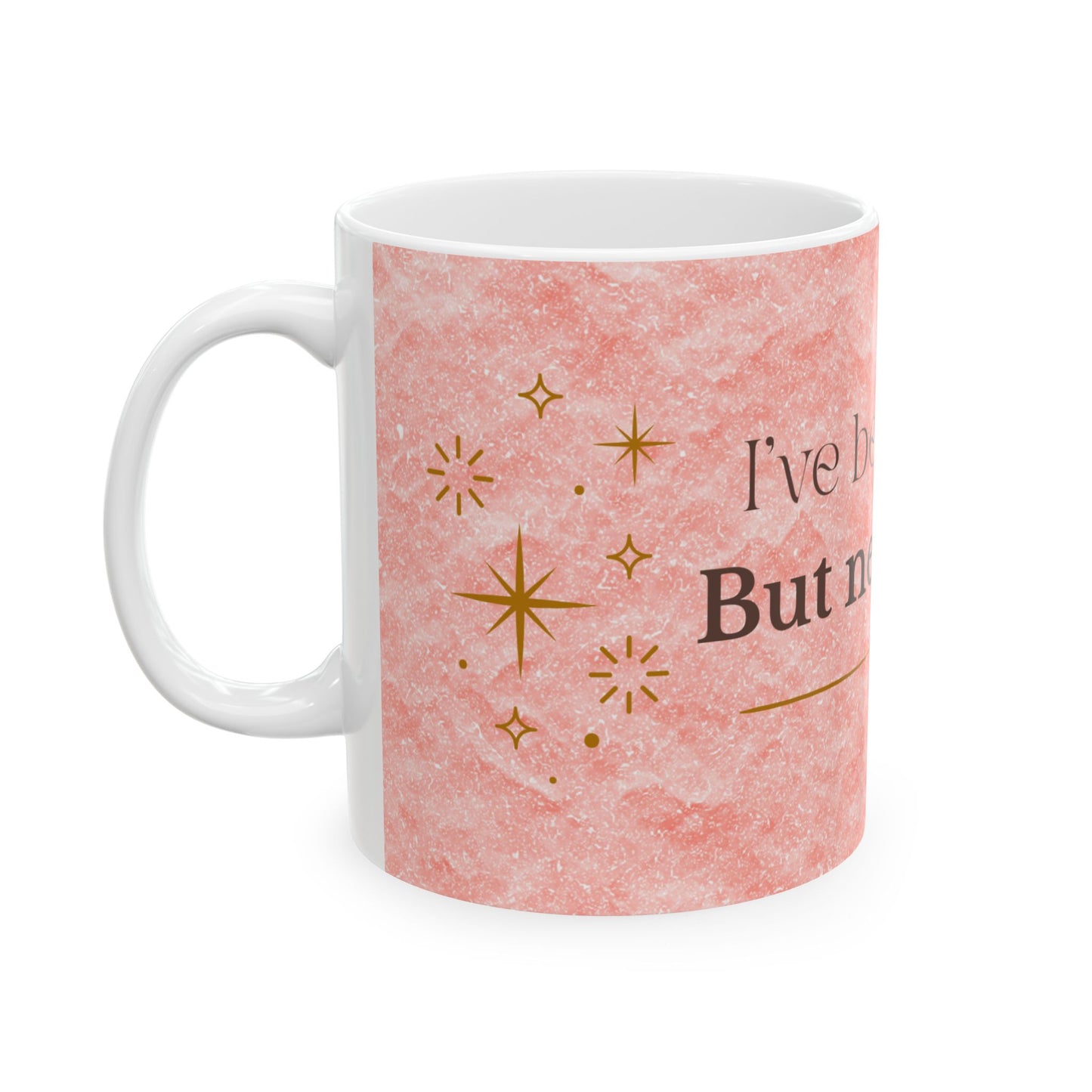 Been Low But Never Less Inspirational Mug | Empowerment Chibi Art | Tattooed Beauty Coffee Cup | Affirmation Mug