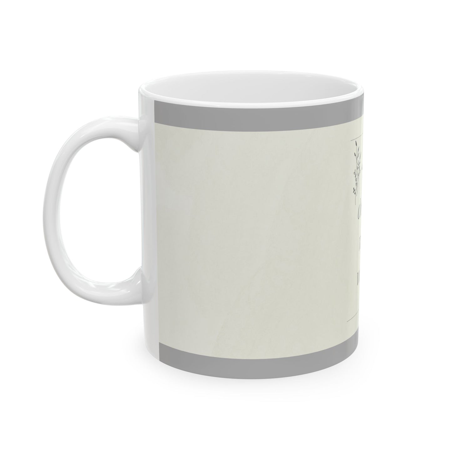 Soft Doesn't Mean Weak Motivational Ceramic Cup, Inspirational Drinkware, Coffee Tea Gift, Calm Home Décor