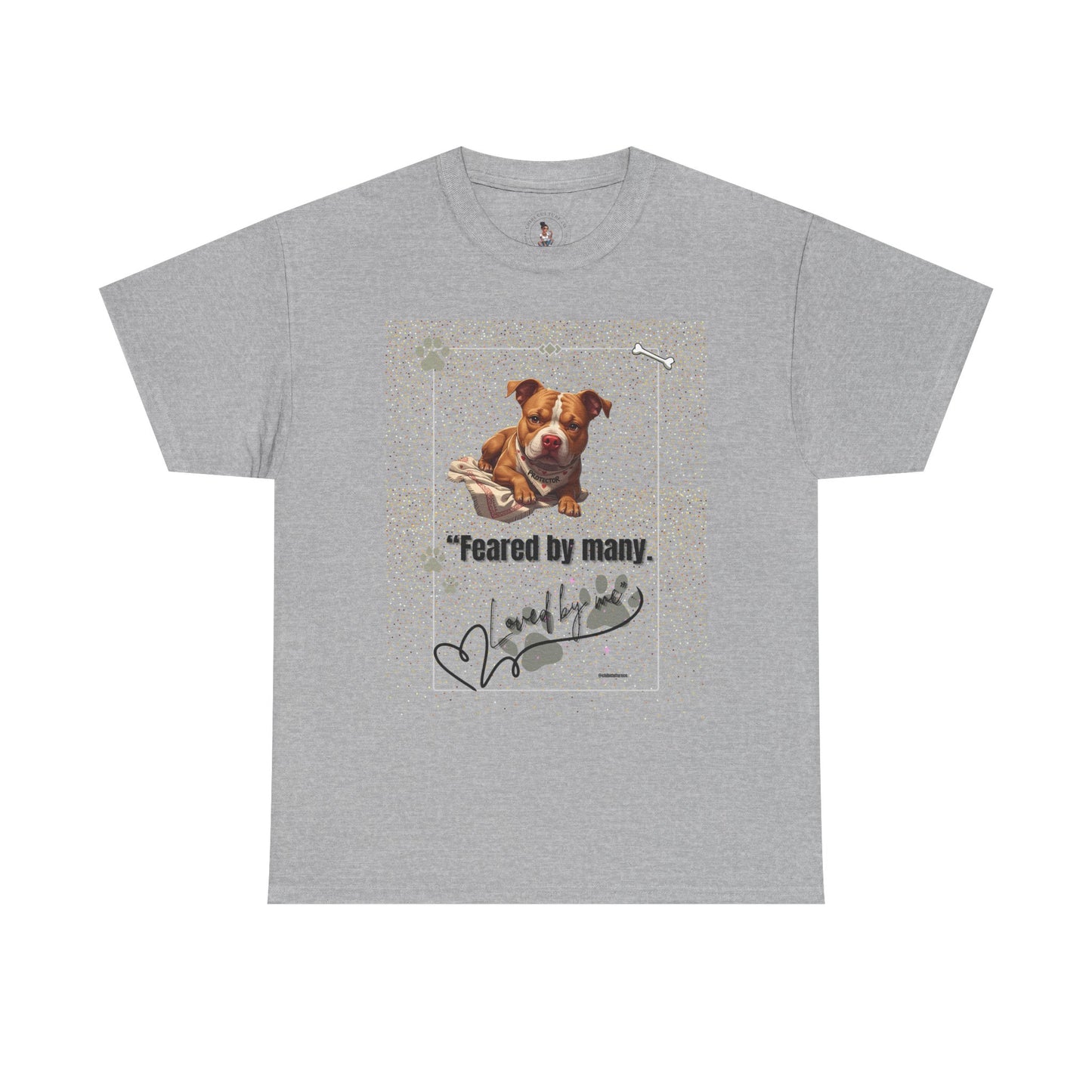 Fearless Dog Lover Tee, Comfortable Pet Lover Shirt, Funny Animal T-Shirt, Gift for Dog Parents, Cute Pet Adoption Tee