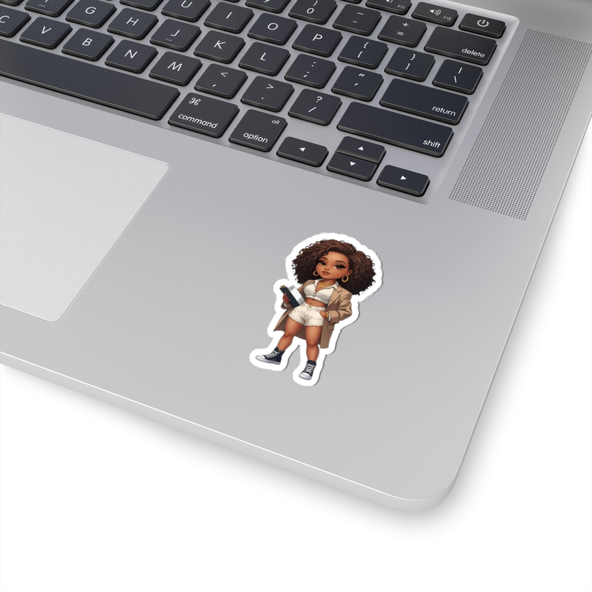 Chic Fashionista Kiss-Cut Stickers | Trendy Laptop Decals, Cute Planner Stickers, Unique Gifts for Her, Fashion Lovers, Aesthetic Decor
