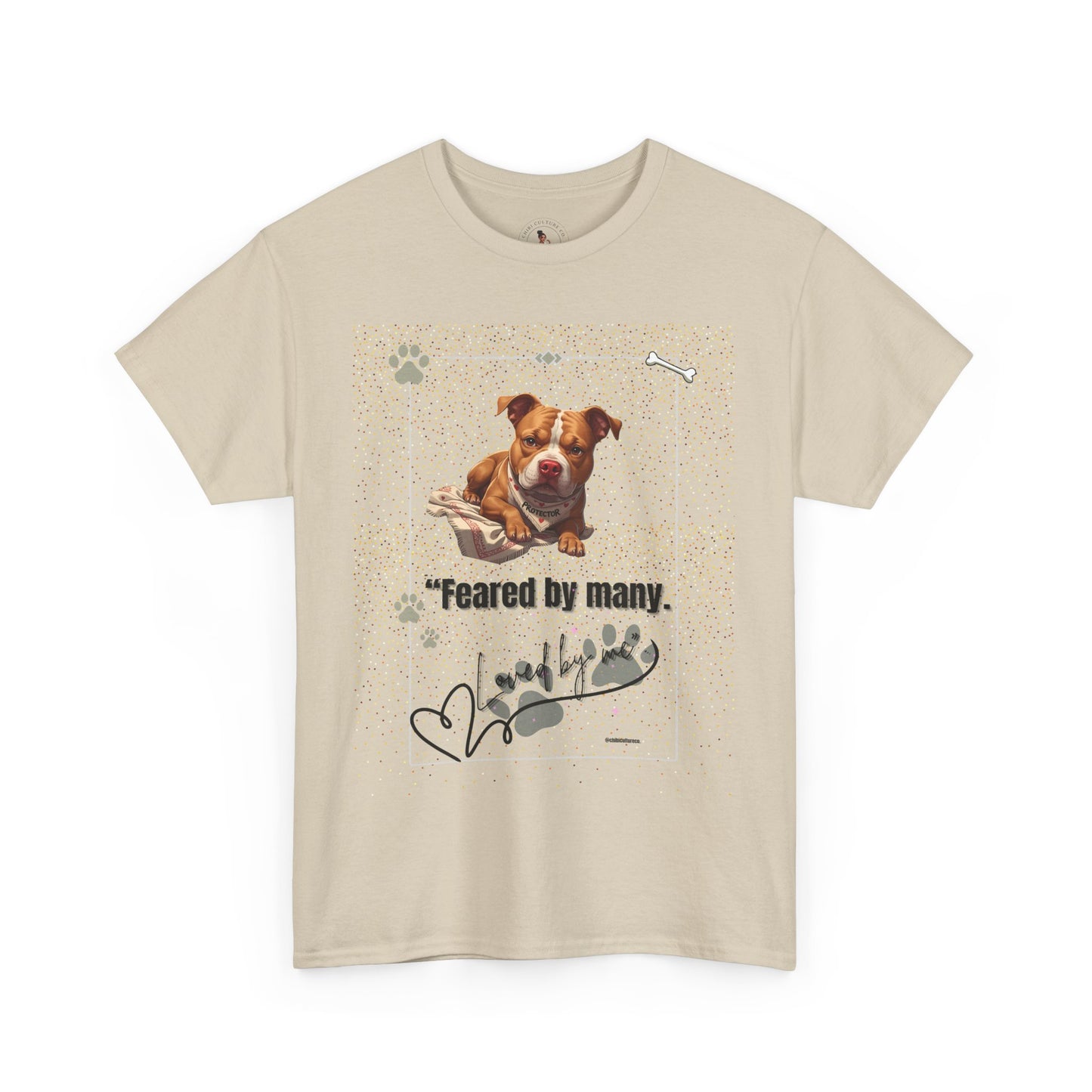 Fearless Dog Lover Tee, Comfortable Pet Lover Shirt, Funny Animal T-Shirt, Gift for Dog Parents, Cute Pet Adoption Tee