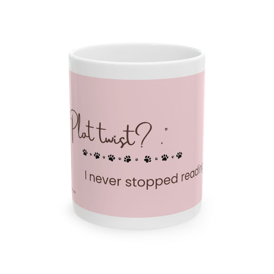 Book Lover's Ceramic Mug - Perfect Gift for Readers, Ideal for Birthdays, Book Clubs, Cozy Nights, and Literary Celebrations