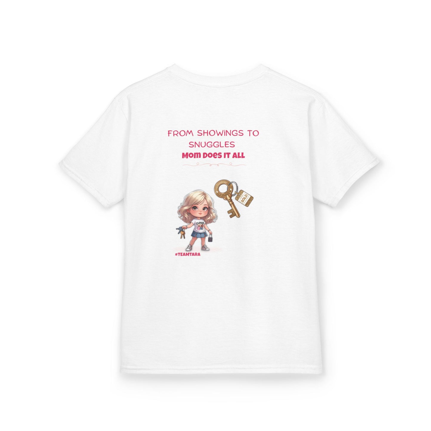 Kids Mother's Helper Tee - Fun Casual Wear for Little Helpers, Gift for Moms, Birthday, Everyday Wear, Kids Fashion