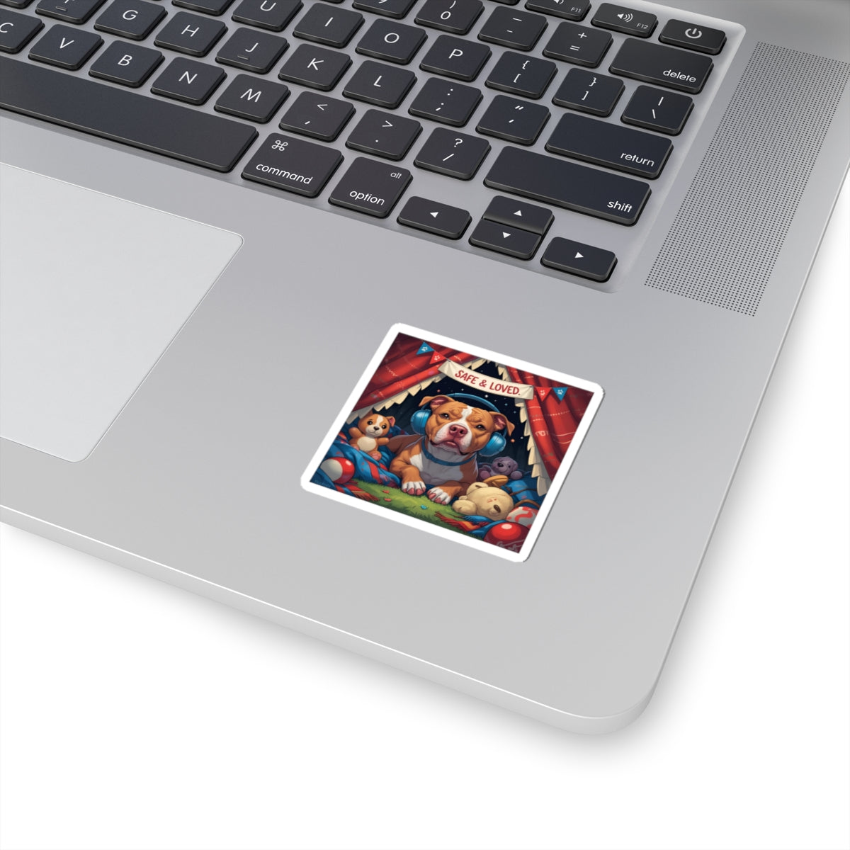Chibi Dog Kiss-Cut Stickers ā Heartwarming Pet Art, Laptop Decor, Journal Stickers for Dog Moms
