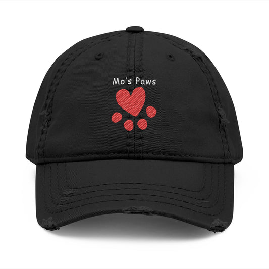 Distressed Embroidered Hat