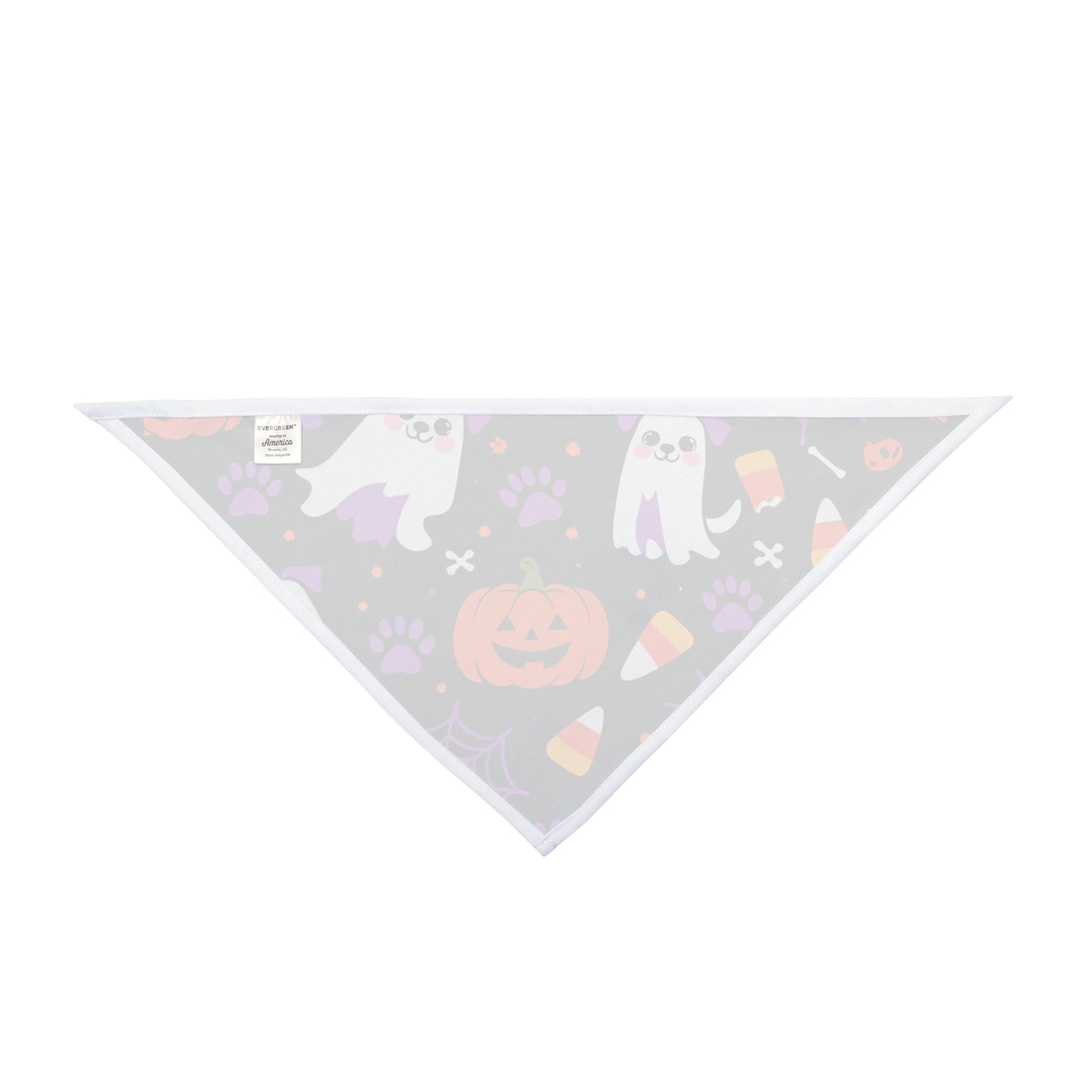 Spooky Pet Bandana for Halloween, Dog and Cat Costume Accessory, Halloween Dog Scarf, Pet Halloween Gear, Pumpkin Bandana, Cute Pet Apparel