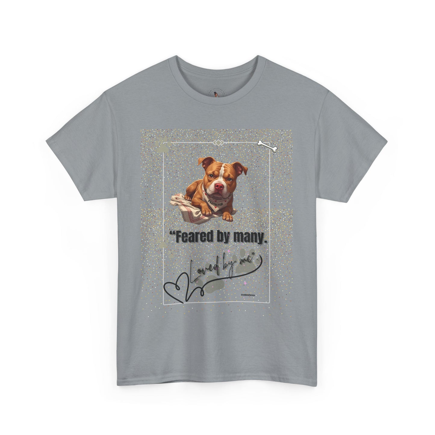 Fearless Dog Lover Tee, Comfortable Pet Lover Shirt, Funny Animal T-Shirt, Gift for Dog Parents, Cute Pet Adoption Tee