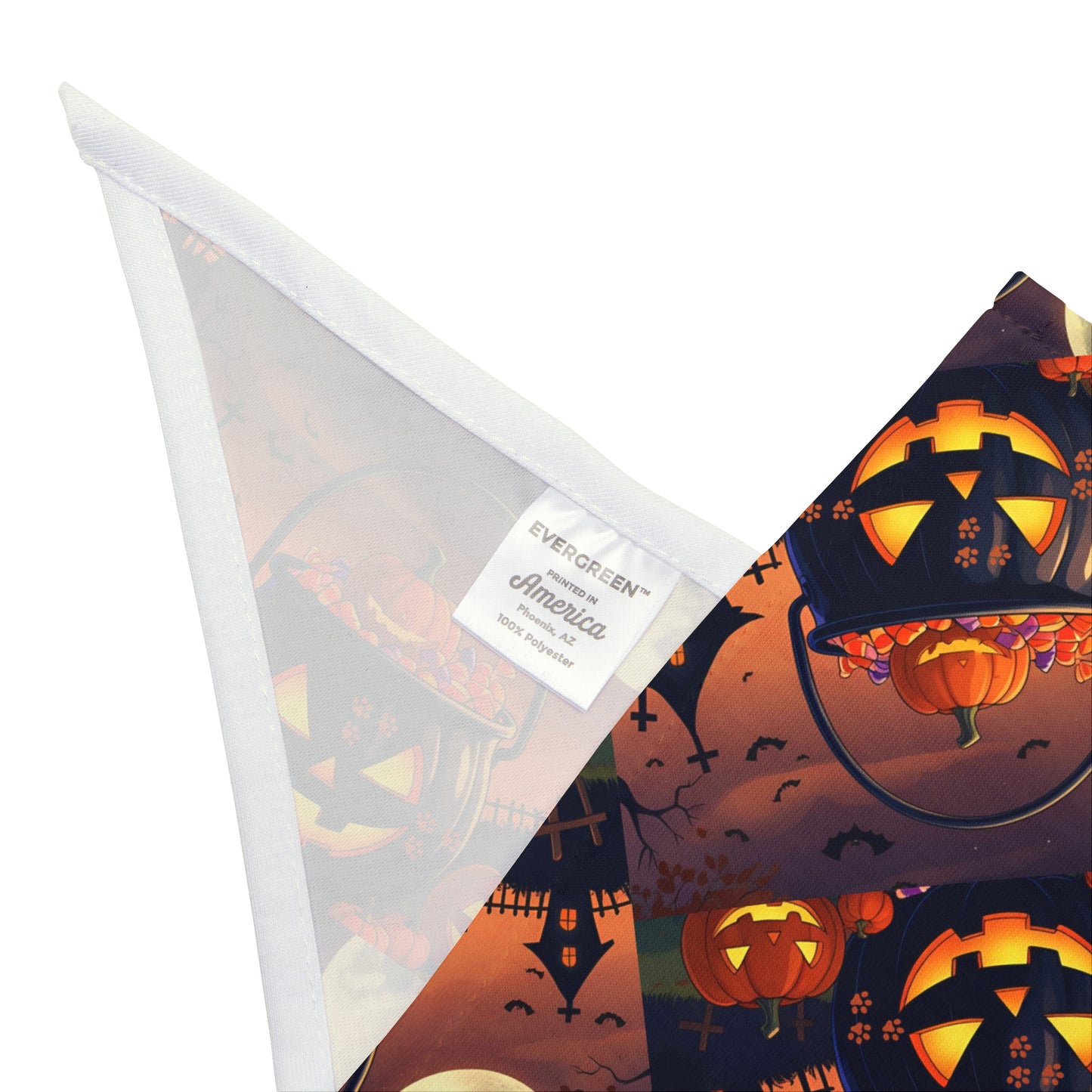 Halloween Pet Bandana, Spooky Dog Accessory, Fall Pet Costume, Halloween Dog Wear, Pet Gift for Halloween, Cat Bandana