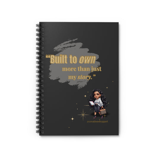 “Your Story Matters” Spiral Notebook – Inspirational 6x8 Writing Journal with Quote