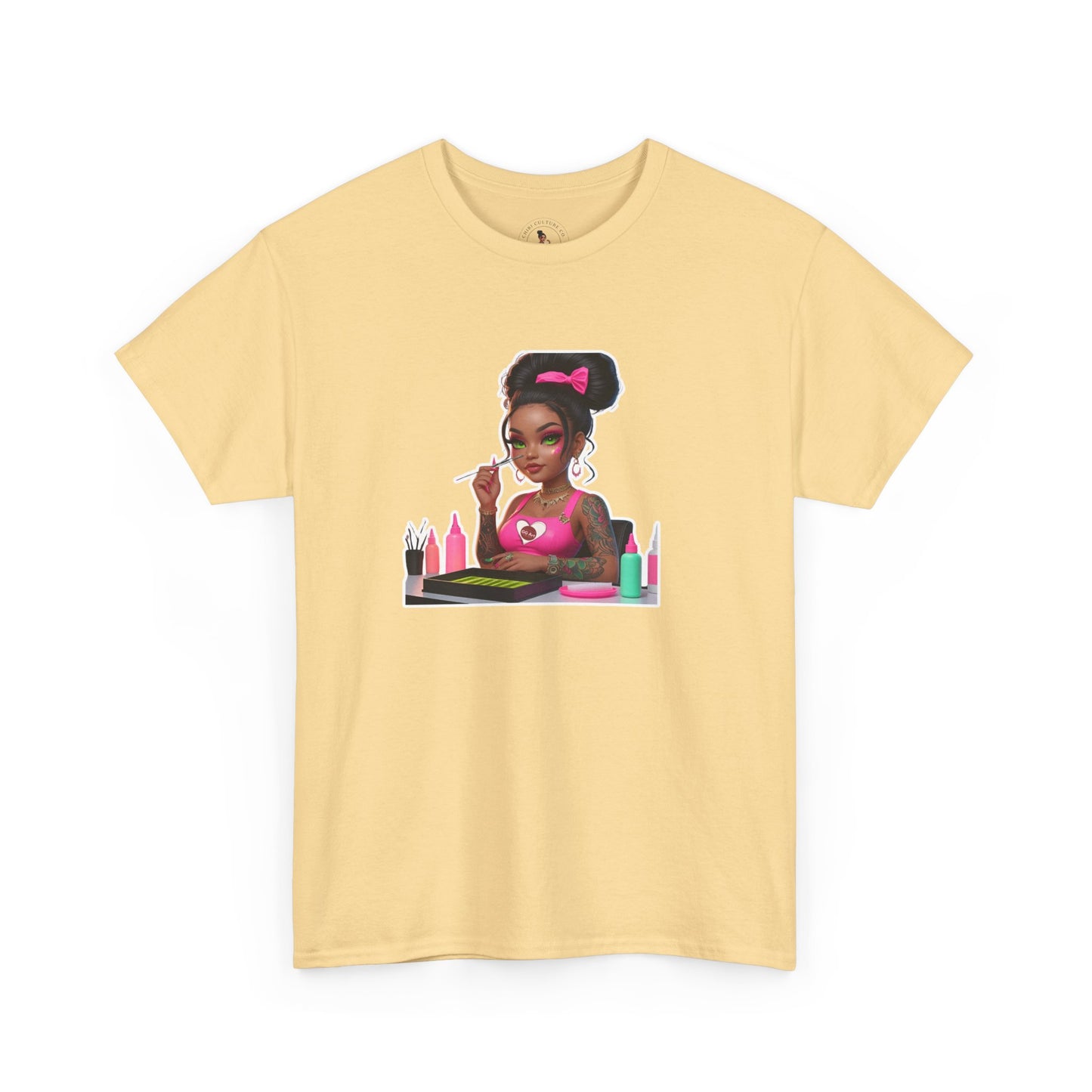 Glamourous Makeup Tee - Every Blink is a Flex, Fashion Shirt, Gift for Beauty Lovers, Self-Care Apparel, Unisex T-Shirt