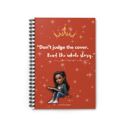 Inspirational Spiral Notebook - Read the Whole Story | Unleash Your Ideas in Style