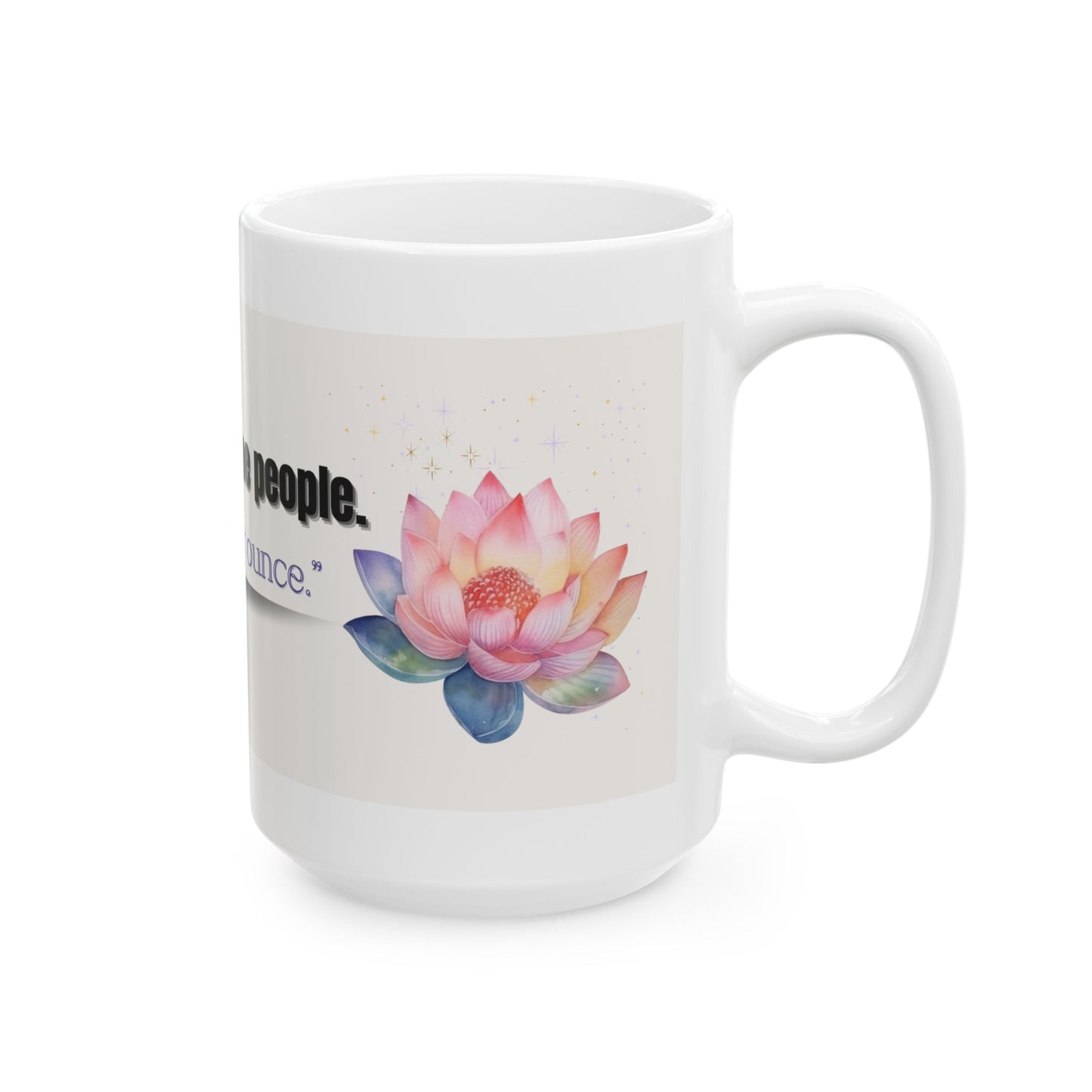 Peace Cost Me People – Empowerment Quote Mug