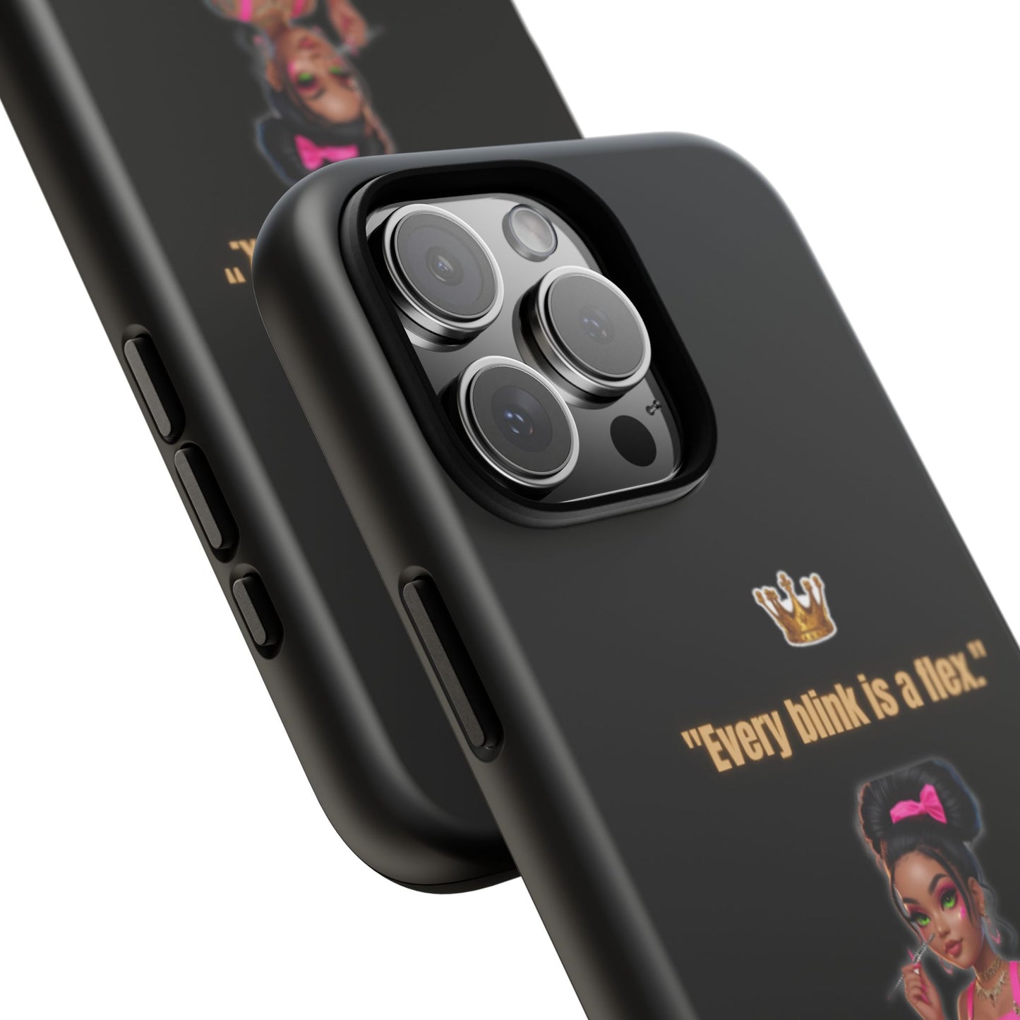 Fierce & Fabulous Phone Case, Inspirational Phone Cover, Makeup Lover Gift, Women Empowerment Accessory, Everyday Style