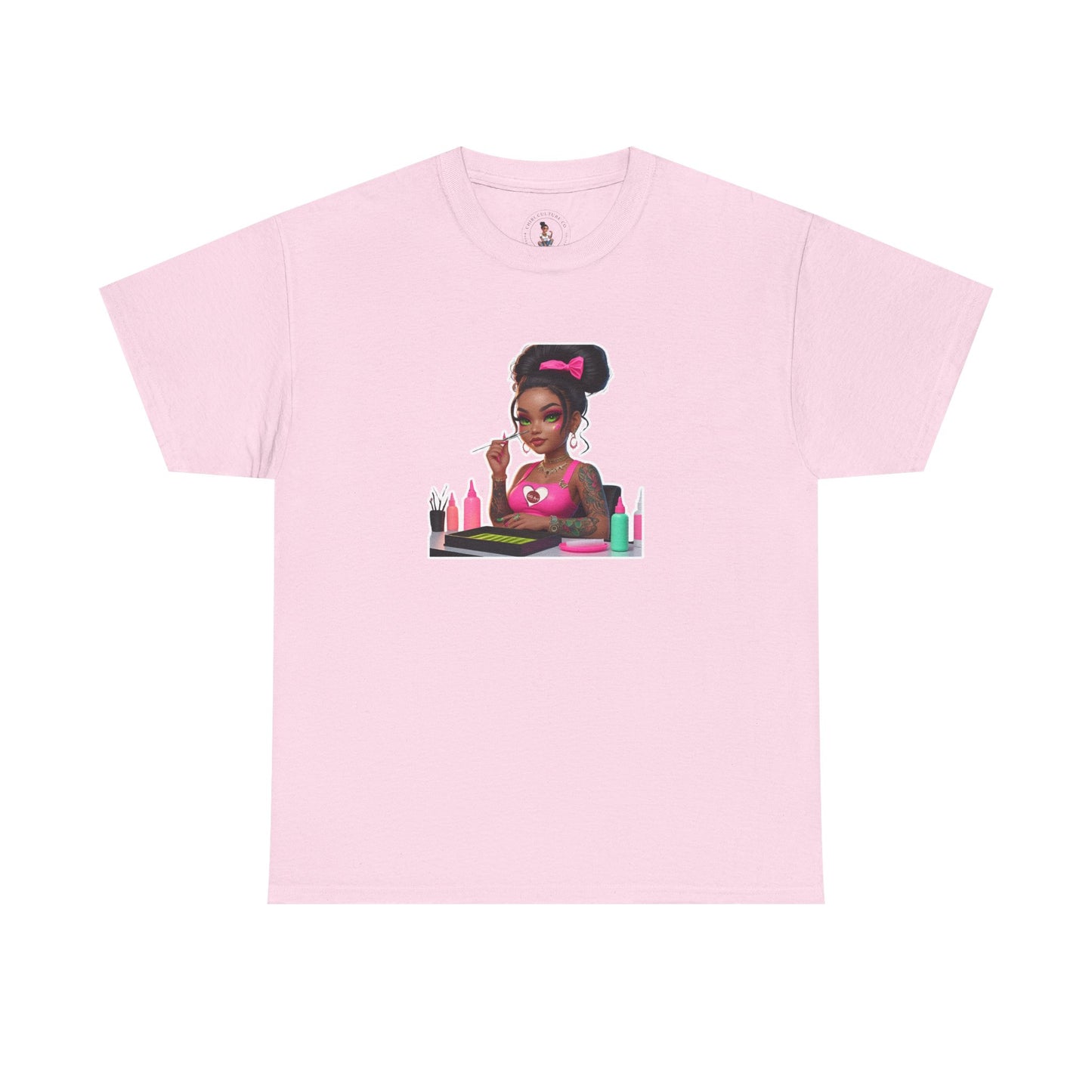 Glamourous Makeup Tee - Every Blink is a Flex, Fashion Shirt, Gift for Beauty Lovers, Self-Care Apparel, Unisex T-Shirt