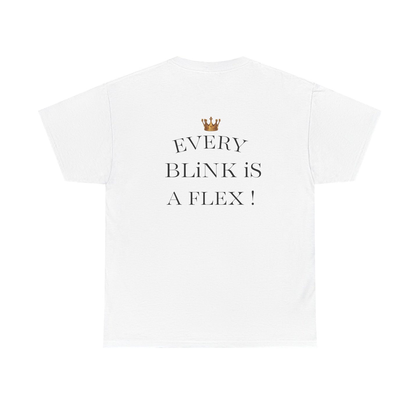 Glamourous Makeup Tee - Every Blink is a Flex, Fashion Shirt, Gift for Beauty Lovers, Self-Care Apparel, Unisex T-Shirt