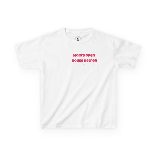 Kids Mother's Helper Tee - Fun Casual Wear for Little Helpers, Gift for Moms, Birthday, Everyday Wear, Kids Fashion